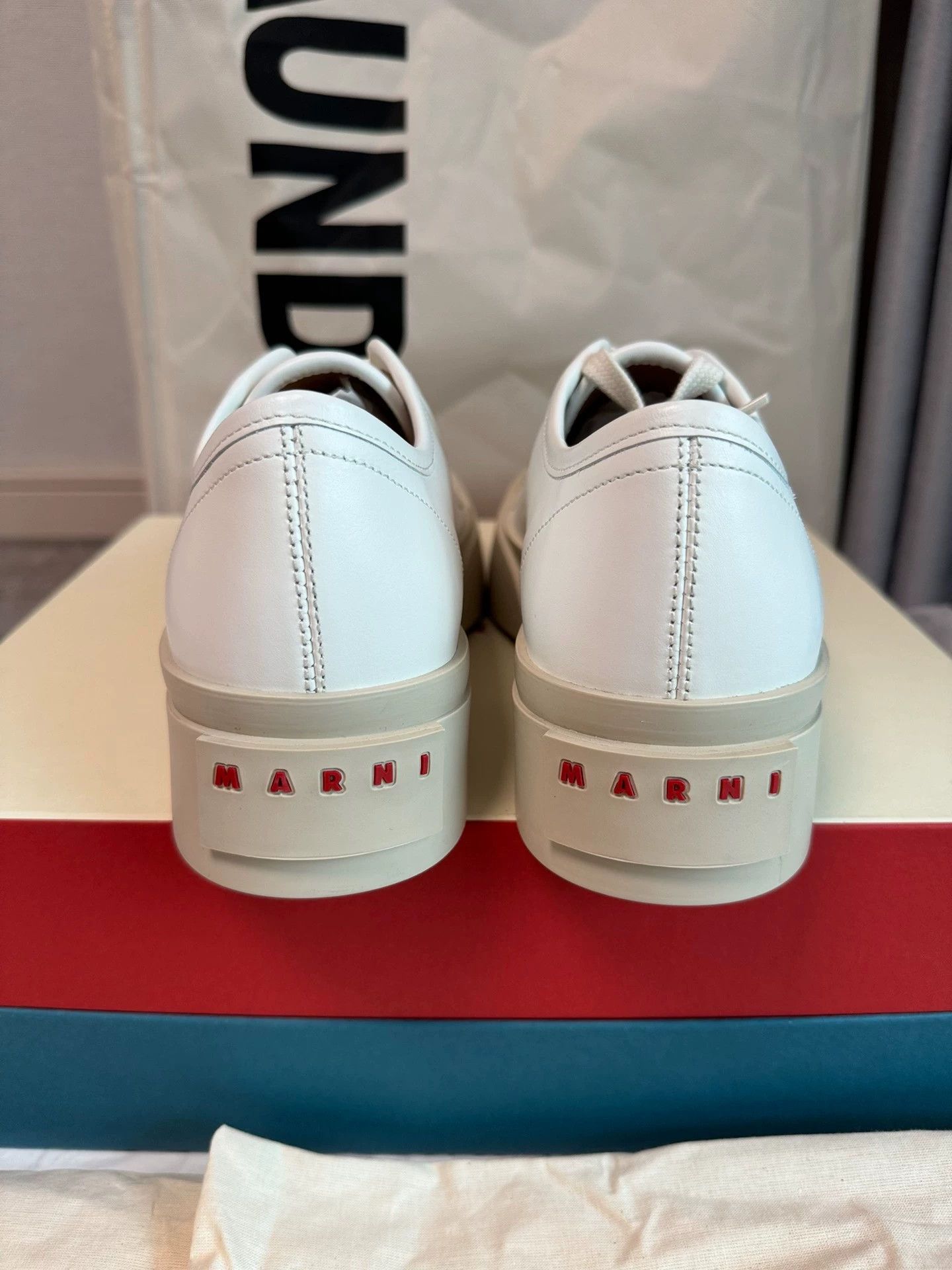 Marni Marni Pablo Oversized Mary Jane White 39 Size US 8.5 / IT 38.5 - 4 Thumbnail