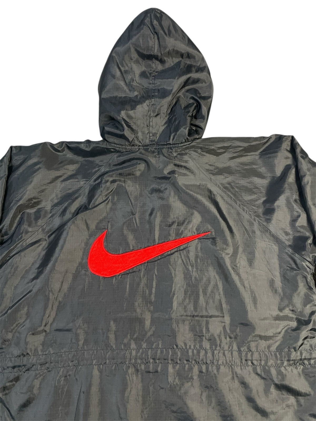 Nike Vintage Nike Sherpa Long Jacket Size US XL / EU 56 / 4 - 3 Thumbnail