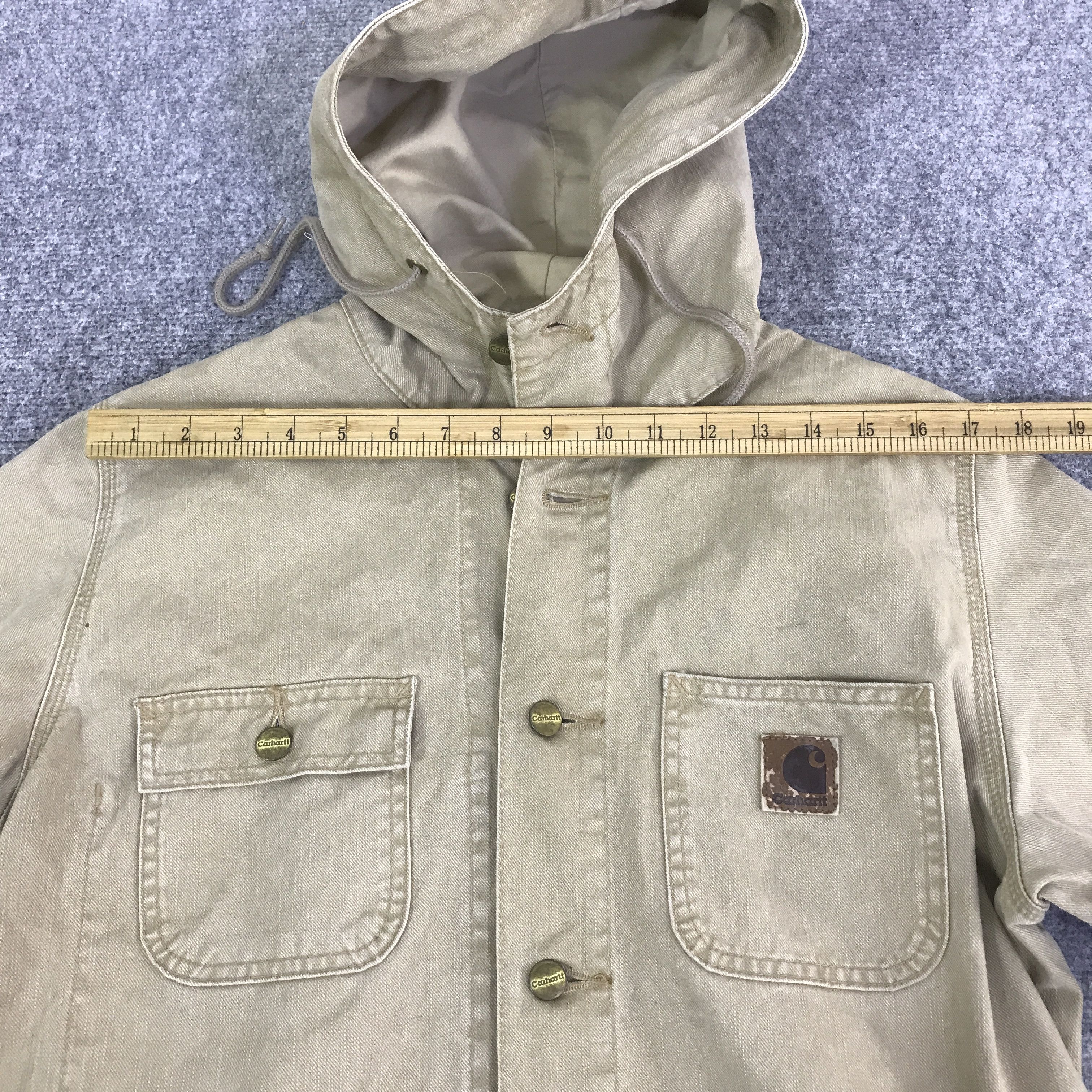 Carhartt carhartt button hoodie jacket K113B6 Size US M / EU 48-50 / 2 - 8 Thumbnail