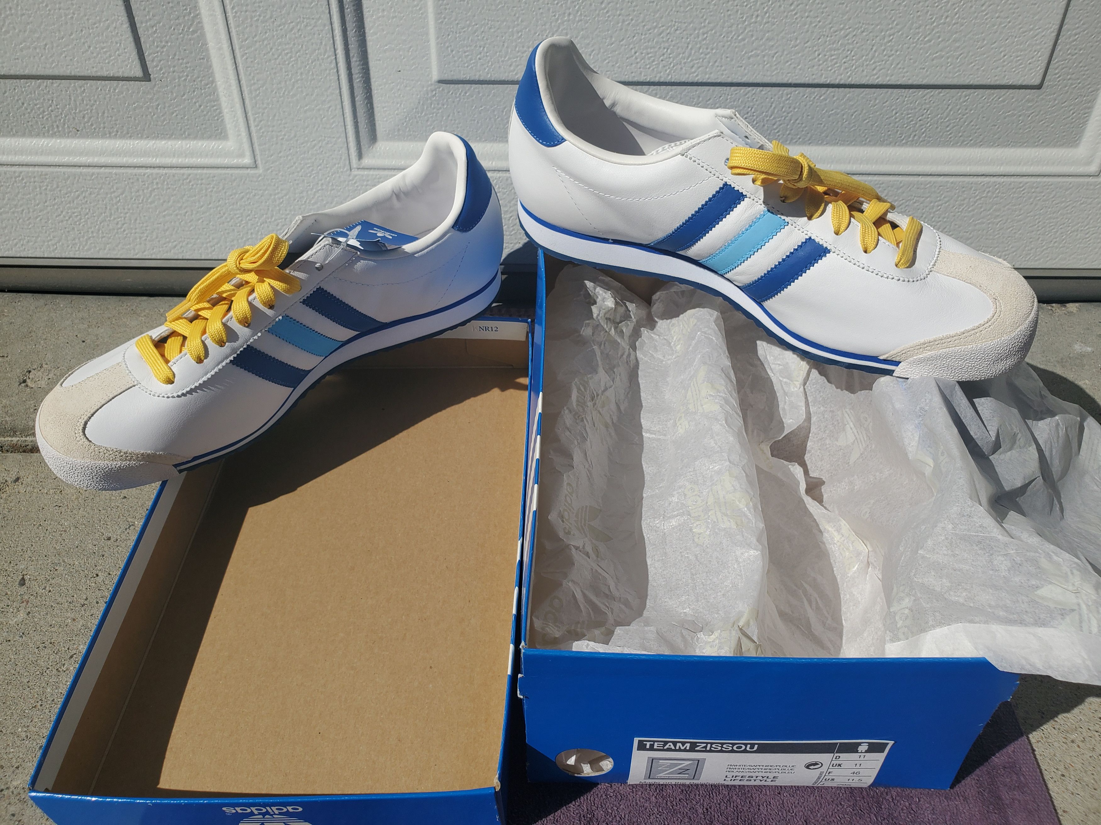 Adidas Adidas Team Zissou Life Aquatic Italia 2010 Fantasy Samples Size US 11.5 / EU 44-45 - 9 Thumbnail