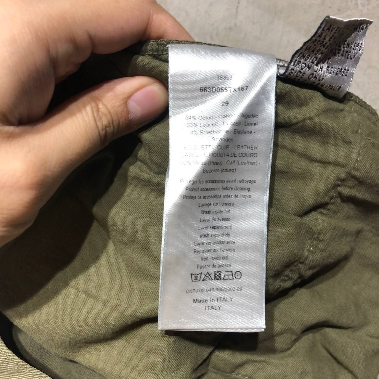 Dior Dior Multi-pocket denim pants 2016 Size US 30 / EU 46 - 10 Thumbnail