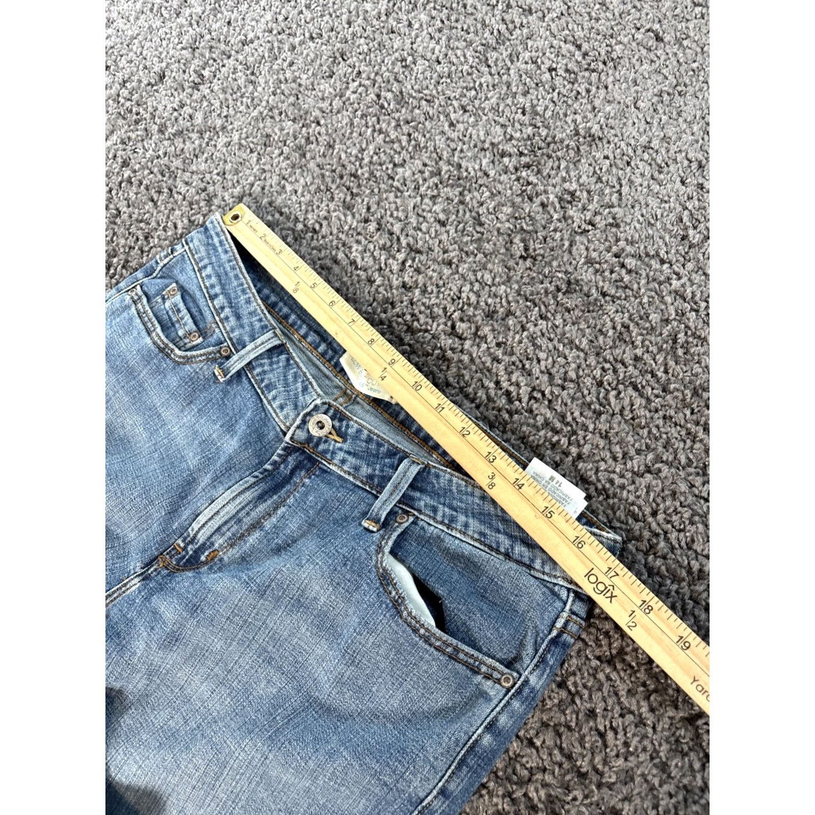 Levi's VINTAGE Levi’s 545 Low Rise Stretch Womens Jeans 34x31 Bootcut Light Wash Size 24" / US 00 / IT 34 - 4 Thumbnail