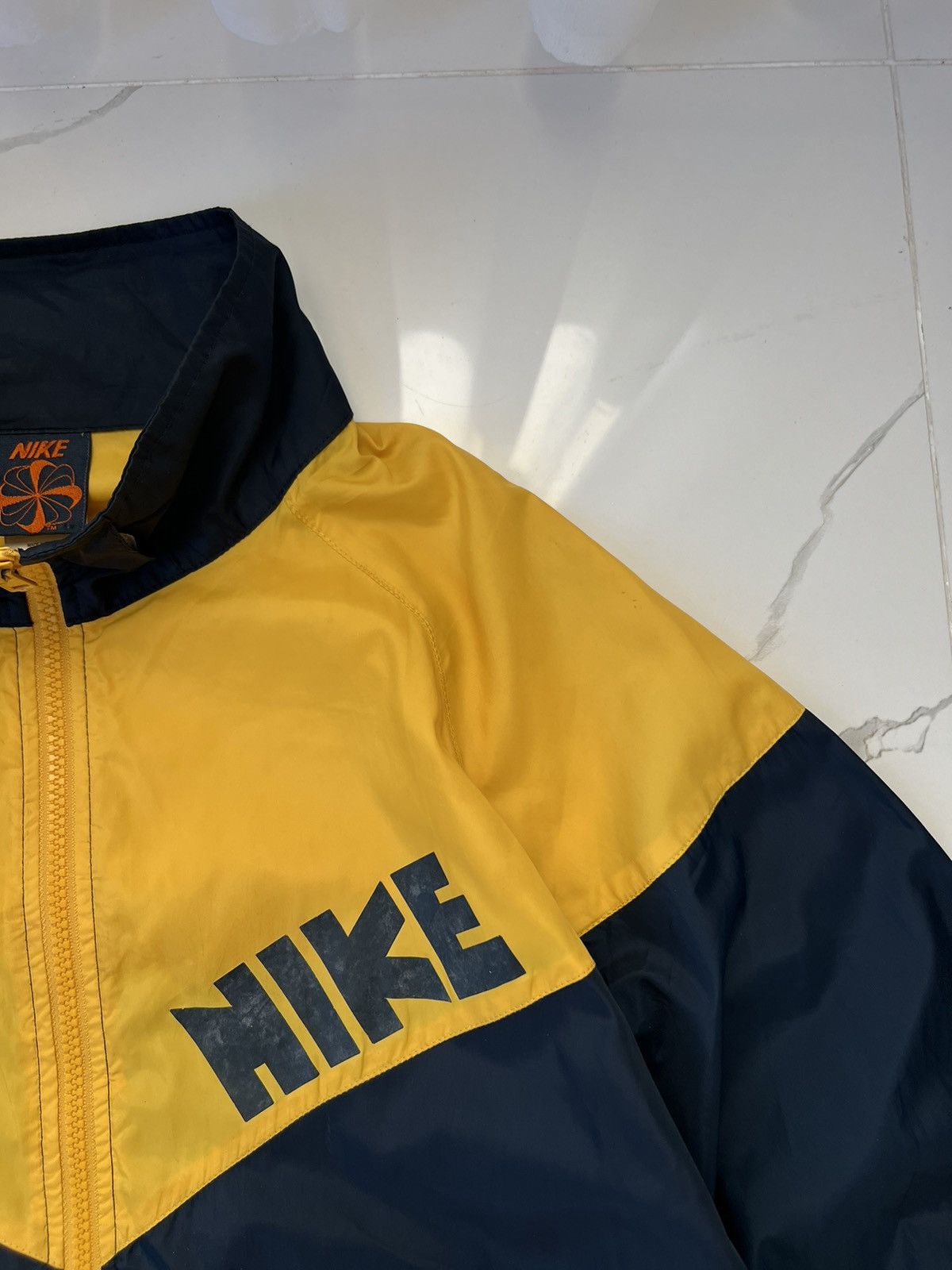 Nike × Vintage 90's NIKE RETRO Y2K SWOOSH TRACK JACKET Size US M / EU 48-50 / 2 - 3 Thumbnail