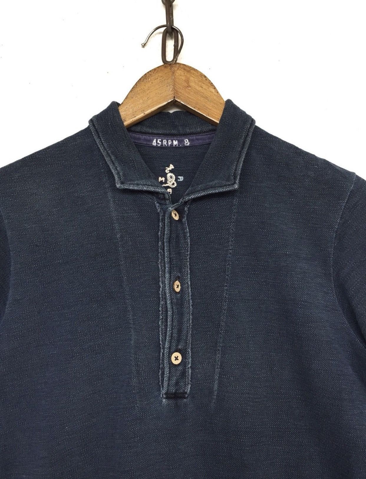 45rpm 💥45 Rpm Indigo Polo Shirt Size S / US 4 / IT 40 - 2 Thumbnail