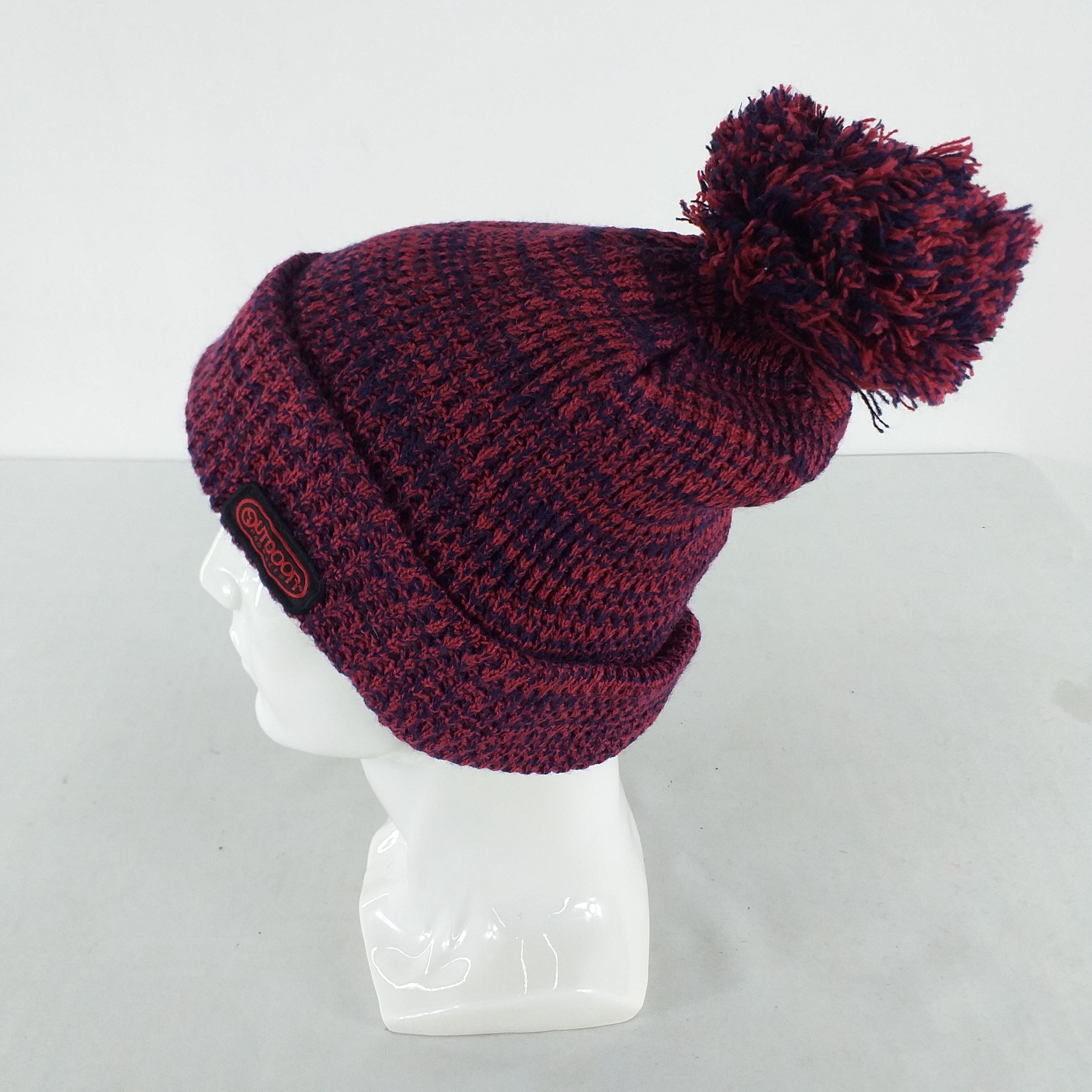 Japanese Brand Outdoor Products Plain Snow Cap Beanie Hat -BN427 Size ONE SIZE - 1 Thumbnail