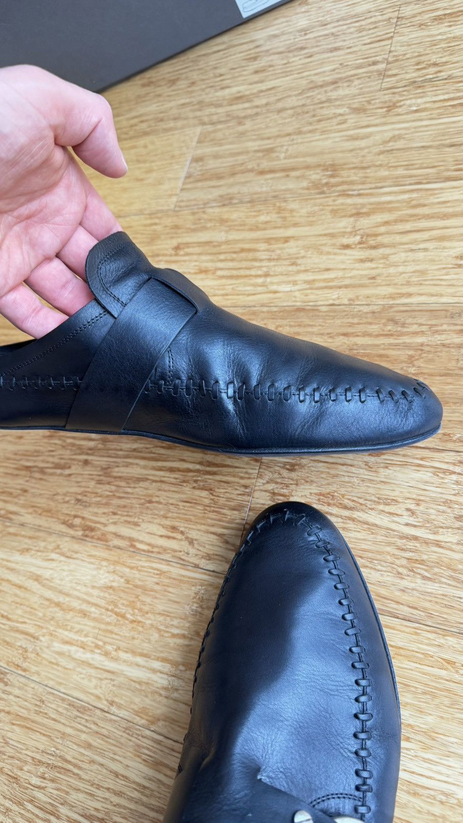 Ann Demeulemeester Ande Soft Rounded Toe Loafers Size US 9.5 / EU 42-43 - 5 Thumbnail