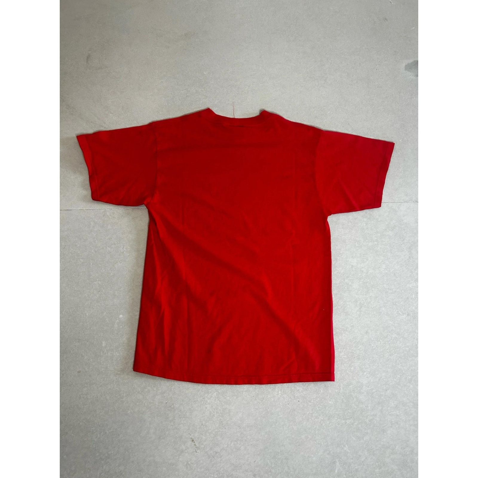 Logo 7 90s Vintage Kansas City Chiefs Script Oval Red T Shirt -L Size US L / EU 52-54 / 3 - 3 Thumbnail