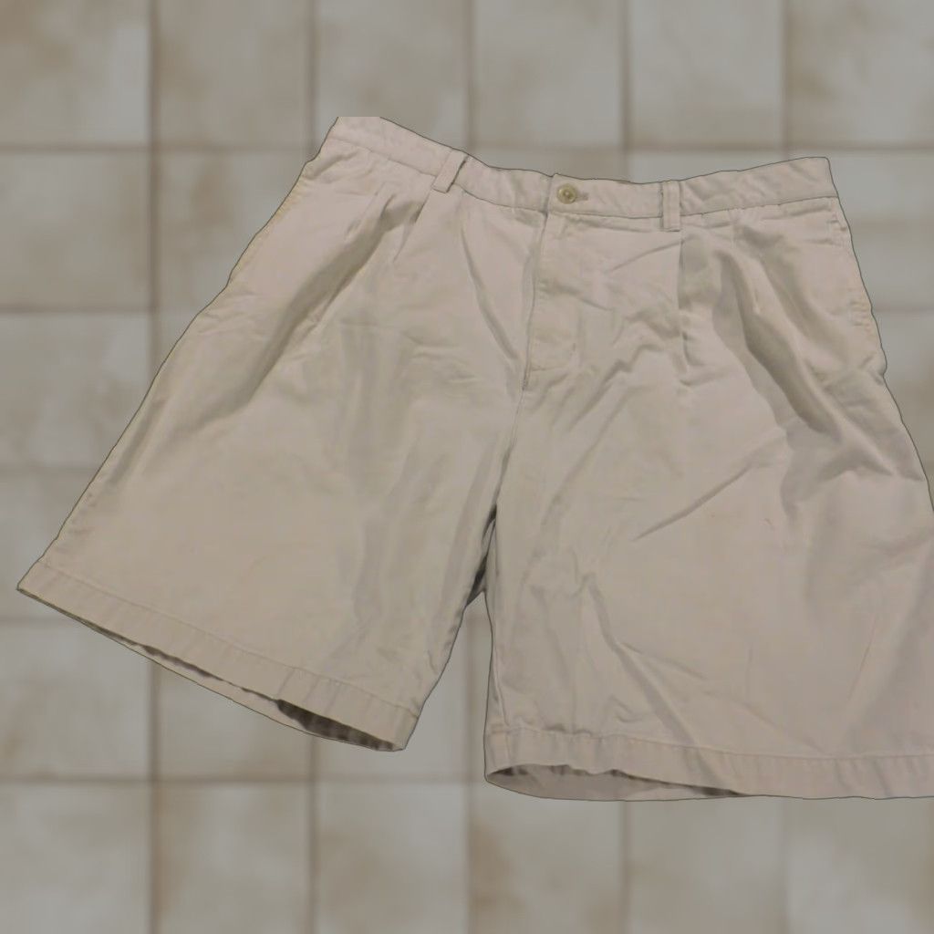 Izod IZOD Mens Shorts 38 beige chino straight regular Relaxed Flat Front Cotton Denim Logo Casual Men Shorts Beige 38 Mens Regular Colorful American 90s? Size US 38 / EU 54 - 1 Thumbnail