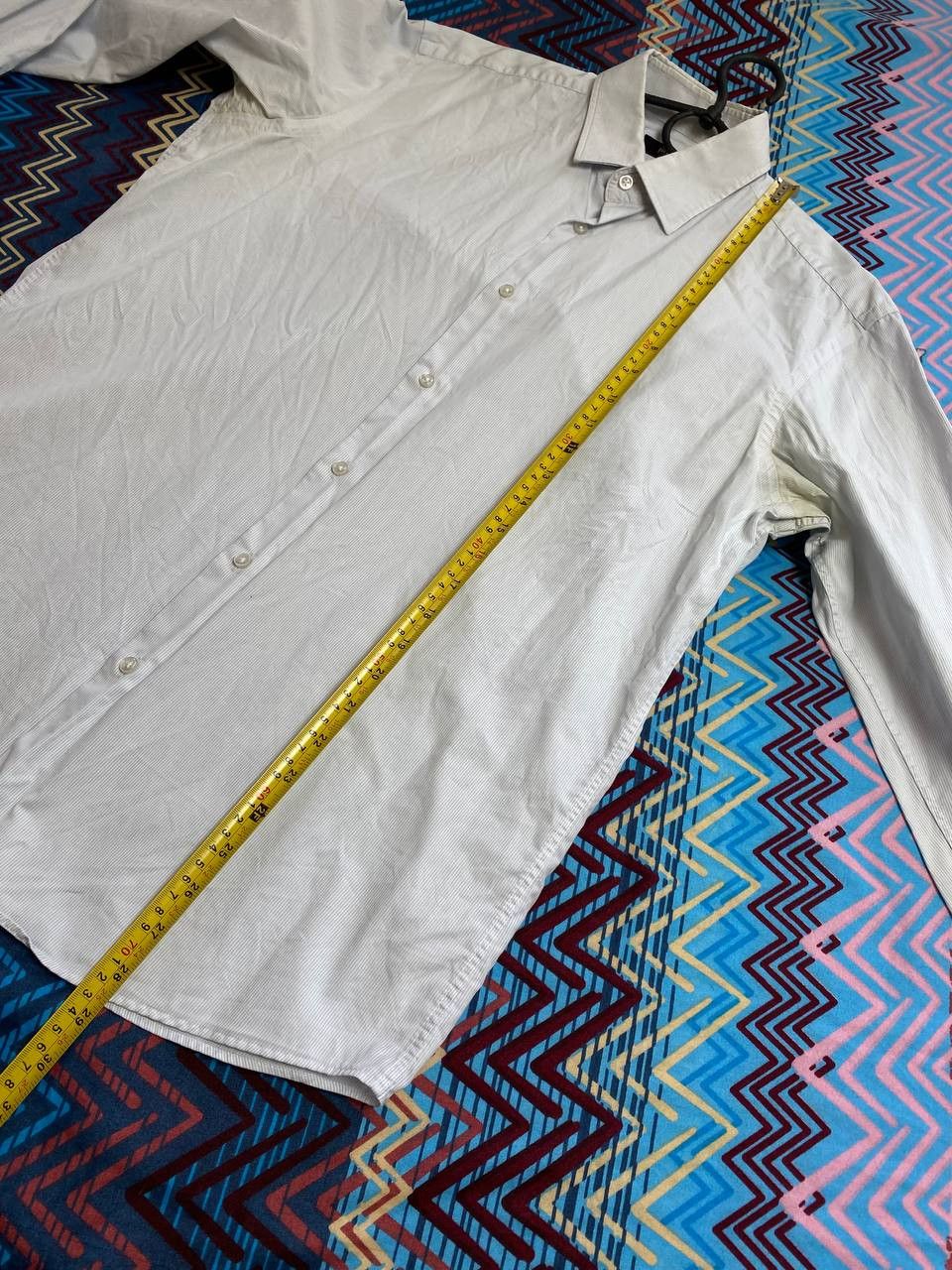 Hugo Boss Vintage Y2K shirt striped Hugo Boss streetwear Size US M / EU 48-50 / 2 - 16 Thumbnail