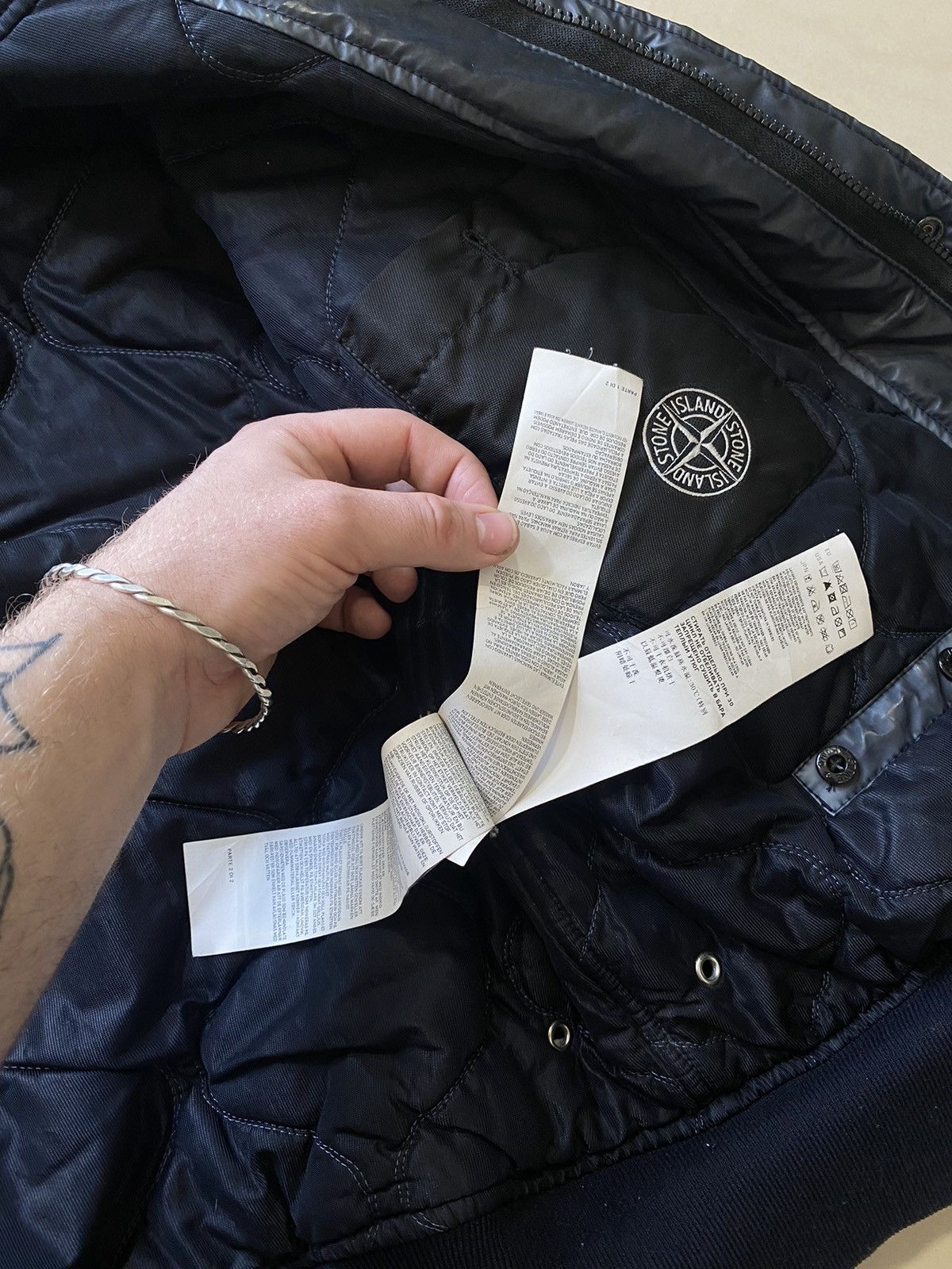 Stone Island Stone island Mussoula gommata waterproof jacket Size US L / EU 52-54 / 3 - 9 Thumbnail
