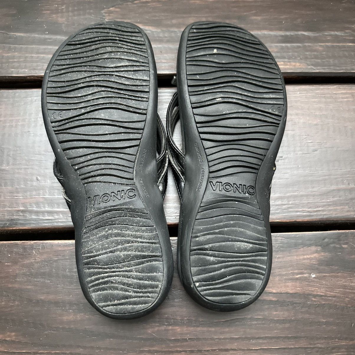 Vionic Vionic Bella X Women's Supportive Orthotic Sandal Black Sz 7 Size US 7 / IT 37 - 6 Thumbnail