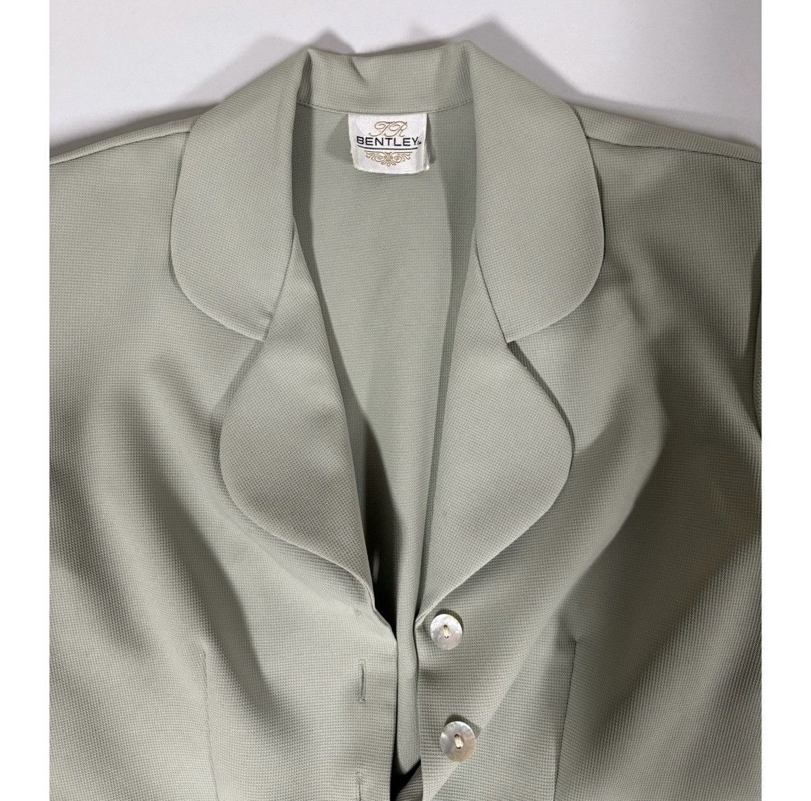 Bentley Bentley Sage Short Sleeve Blazer Coat Suit Jacket Size S ✨ Size S / US 4 / IT 40 - 5 Thumbnail
