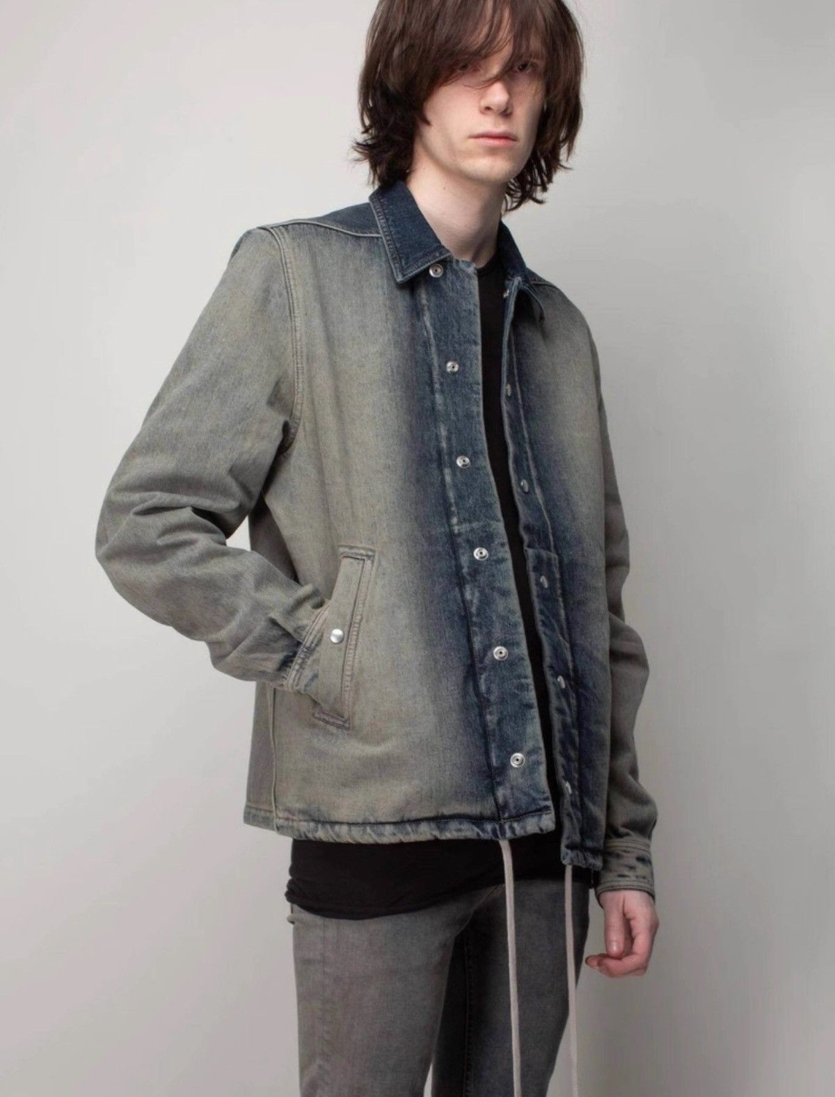 Rick Owens DRKSHDW denim jacket size S fits up to 48-50