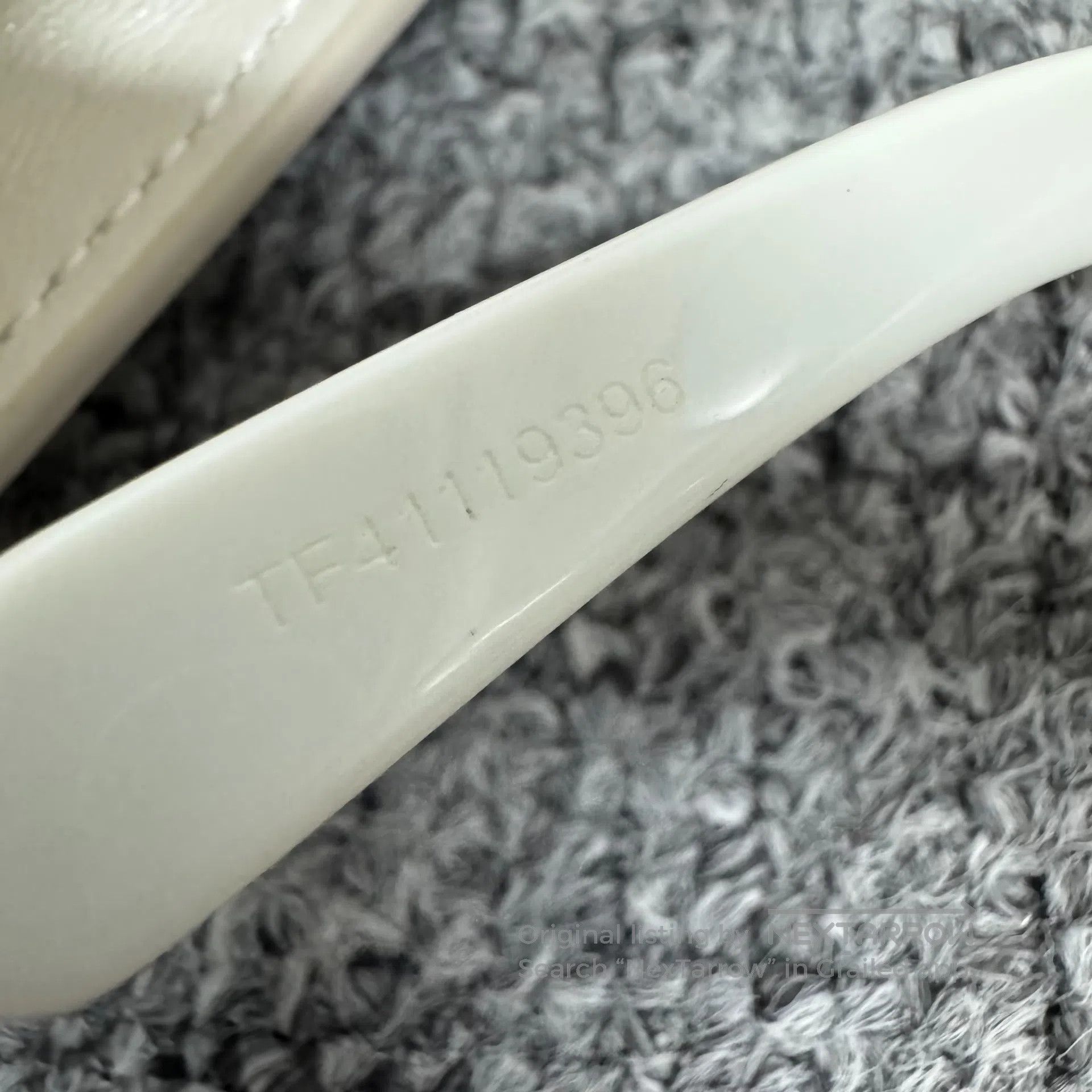Celine CELINE White frame; cat-eye sunglasses; rope-style eyeglas Size ONE SIZE - 6 Thumbnail
