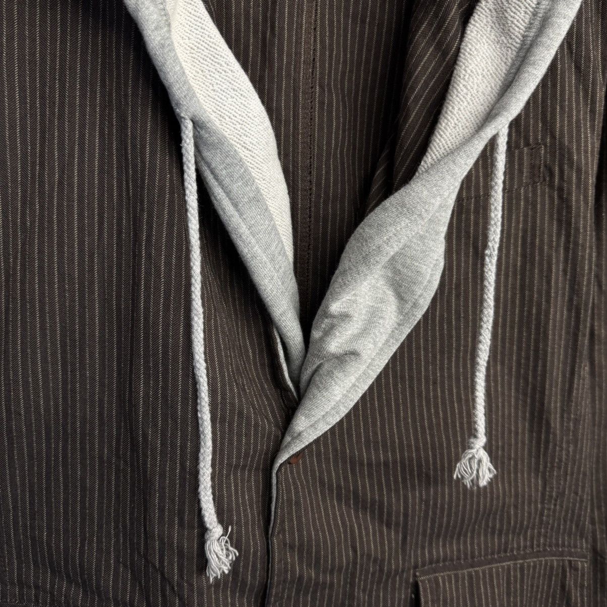 Japanese Brand Archival Hooded Jacket Waraku Vintage Rare Size 38S - 13 Thumbnail