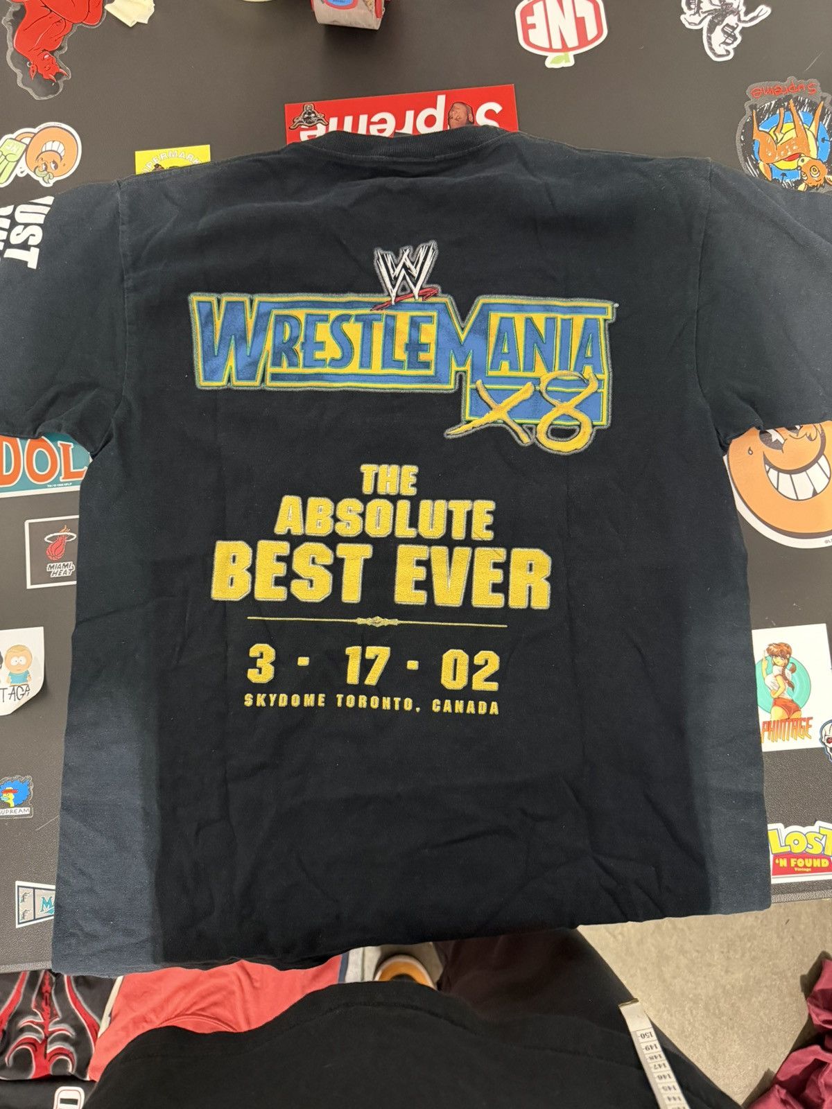 WWF 2002 WWF Icon vs Icon Hogan Vs The Rock Wrestlemania X8 Sz L Size US L / EU 52-54 / 3 - 4 Thumbnail