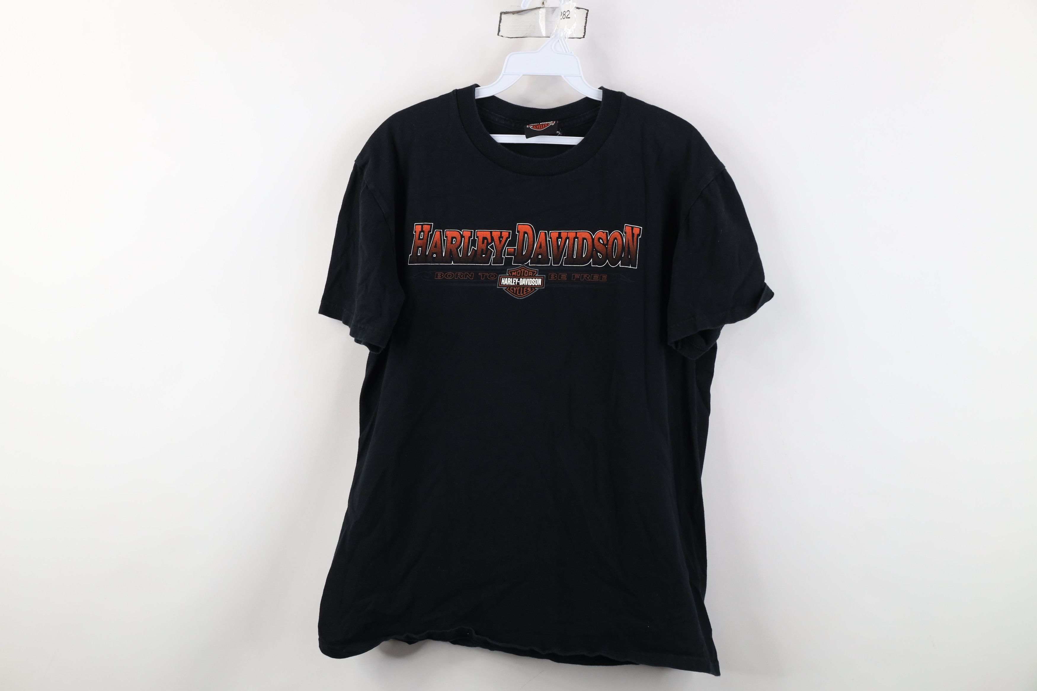 Harley Davidson Vintage Y2K Harley Davidson Tribal Short Sleeve T-Shirt Size US L / EU 52-54 / 3 - 1 Thumbnail
