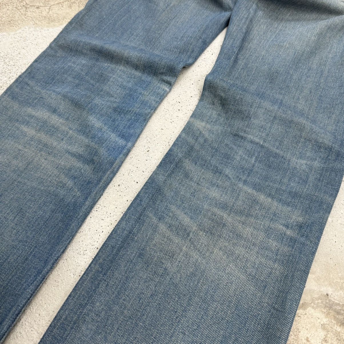Diesel Diesel Industry Distressed Flare Bell Bottom Denim Pants Size 24" / US 00 / IT 34 - 14 Thumbnail