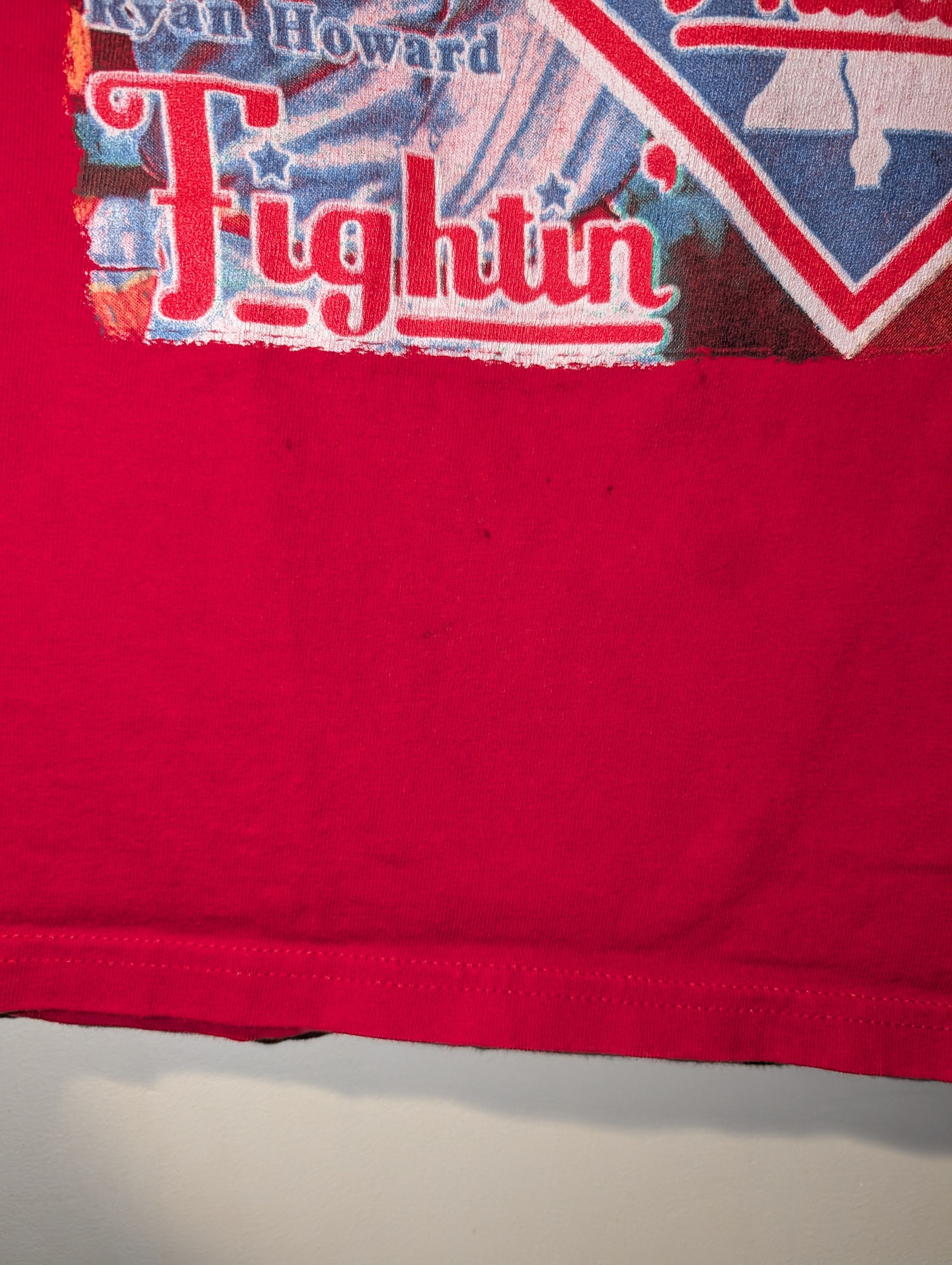 MLB Vintage 2008 MLB NLCS Phillies vs Dodgers Fightin T Shirt Size US L / EU 52-54 / 3 - 6 Thumbnail