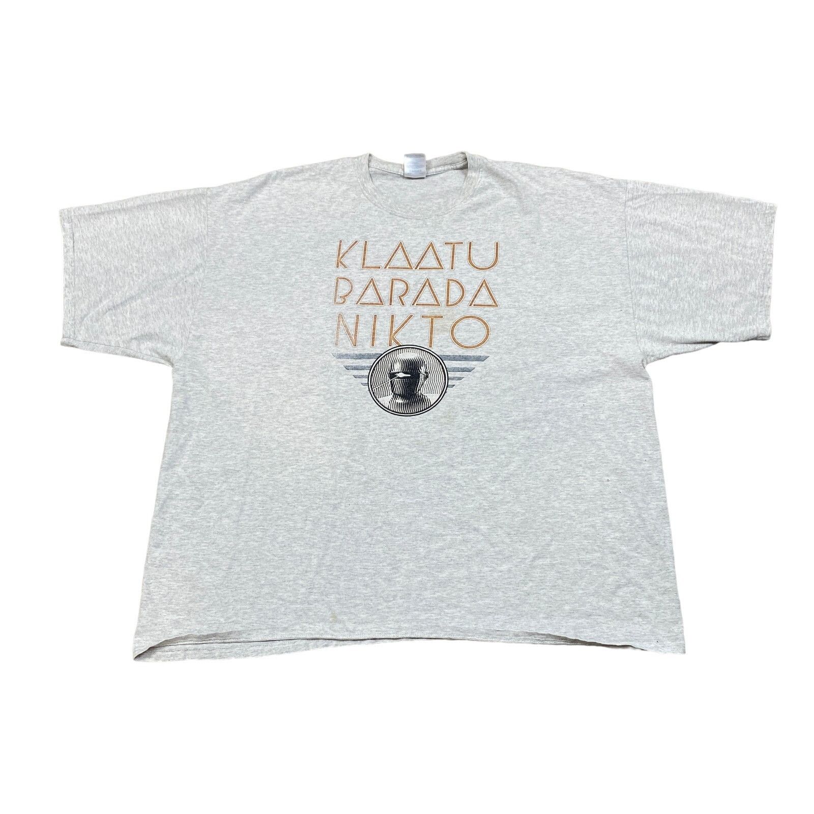 Gildan Klaatu Barada Nikto The Day The Earth Stood Still Shirt 3XL Size US XXL / EU 58 / 5 - 1 Thumbnail