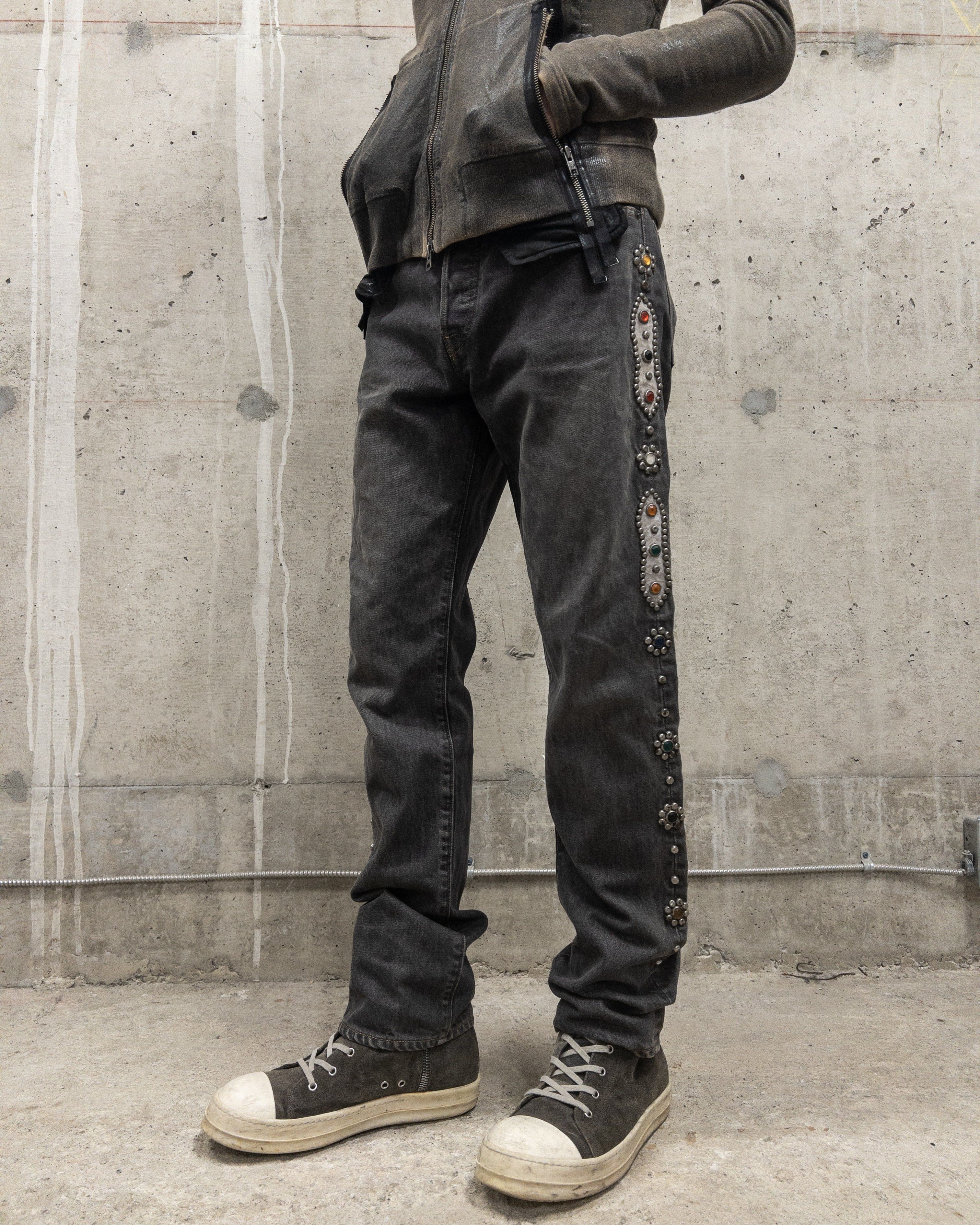 Kapital Spring Summer 2021 Gem Stone Denim Pants Size US 32 / EU 48 - 1 Thumbnail