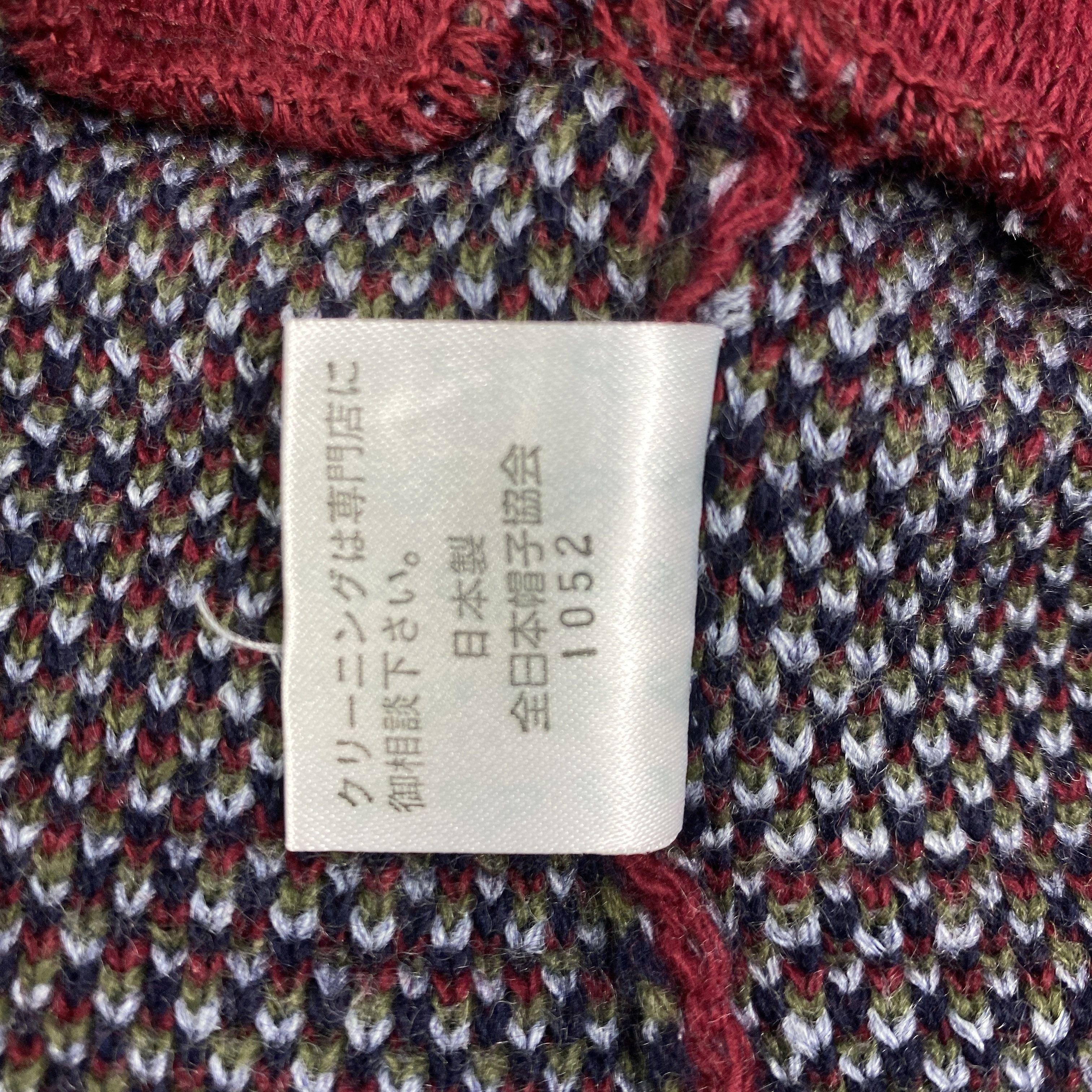 Japanese Brand Checked Snow Cap Beanie Hat -BN1111 Size ONE SIZE - 9 Thumbnail