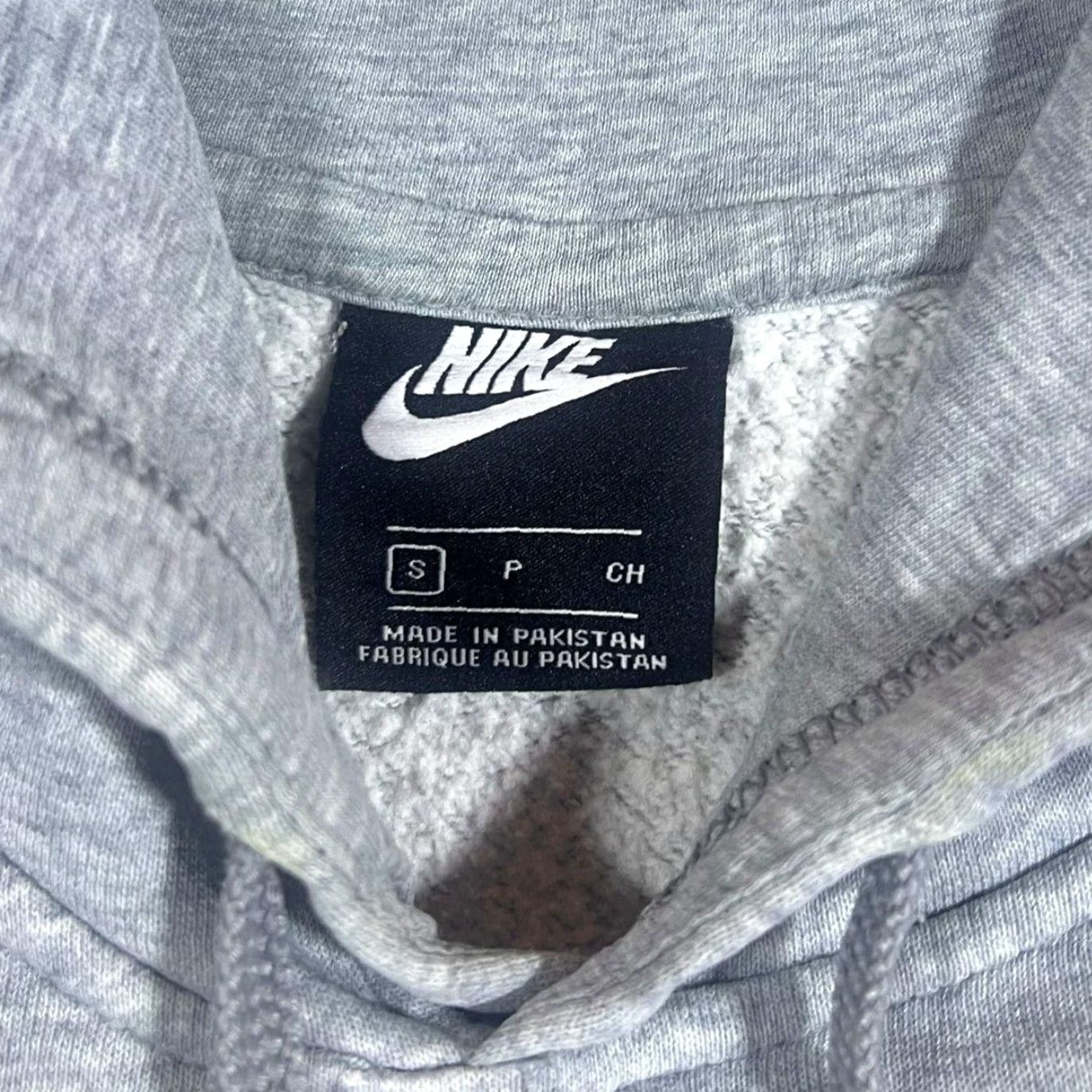 Nike Nike Classic Embroidered Mini Logo Grey Pullover Hoodie Small Mens Hoodie Embroidered Logo Grey 90s Style Size US S / EU 44-46 / 1 - 3 Thumbnail