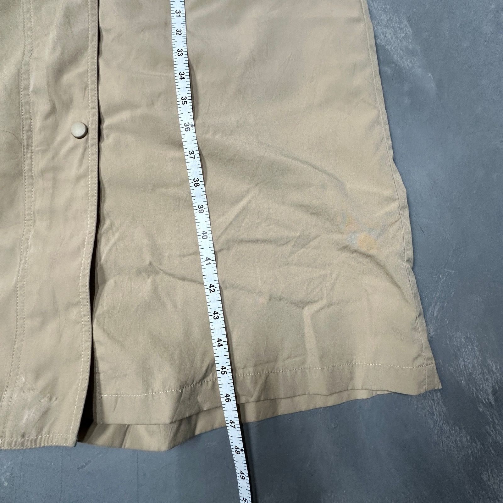 L.L. Bean LL Bean HJ60 Duster Vented Rain Trench Long Coat Women XS Size XS / US 0-2 / IT 36-38 - 4 Thumbnail
