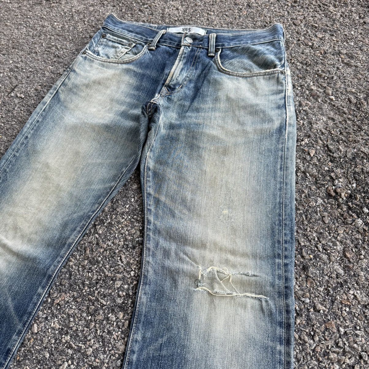 Edwin Vintage Edwin Faded Mud wash distressed faded denim pants Size US 33 - 5 Thumbnail