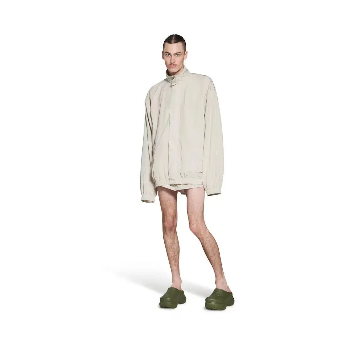 Balenciaga × Crocs o1la1rc1a0525 Crocs™ Mules in Dark Green Size US 6 / EU 39 - 7 Thumbnail