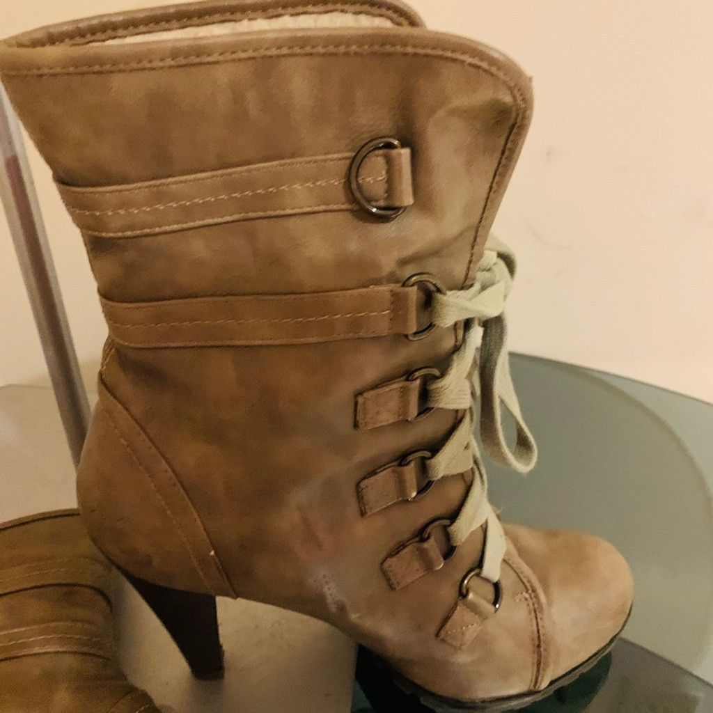 Call It Spring 💲💲SALE 💲💲Spring BN Tan ankle boots size 8 Size US 8 / IT 38 - 3 Thumbnail