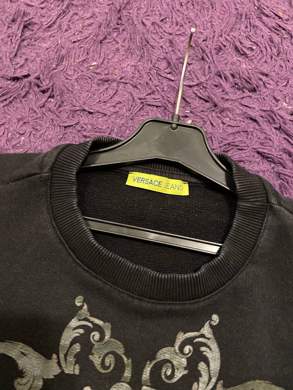 Versace Jeans Couture Vintage Versace Big Y2K Print Streetwear Sweater Size S Size S / US 4 / IT 40 - 2 Thumbnail