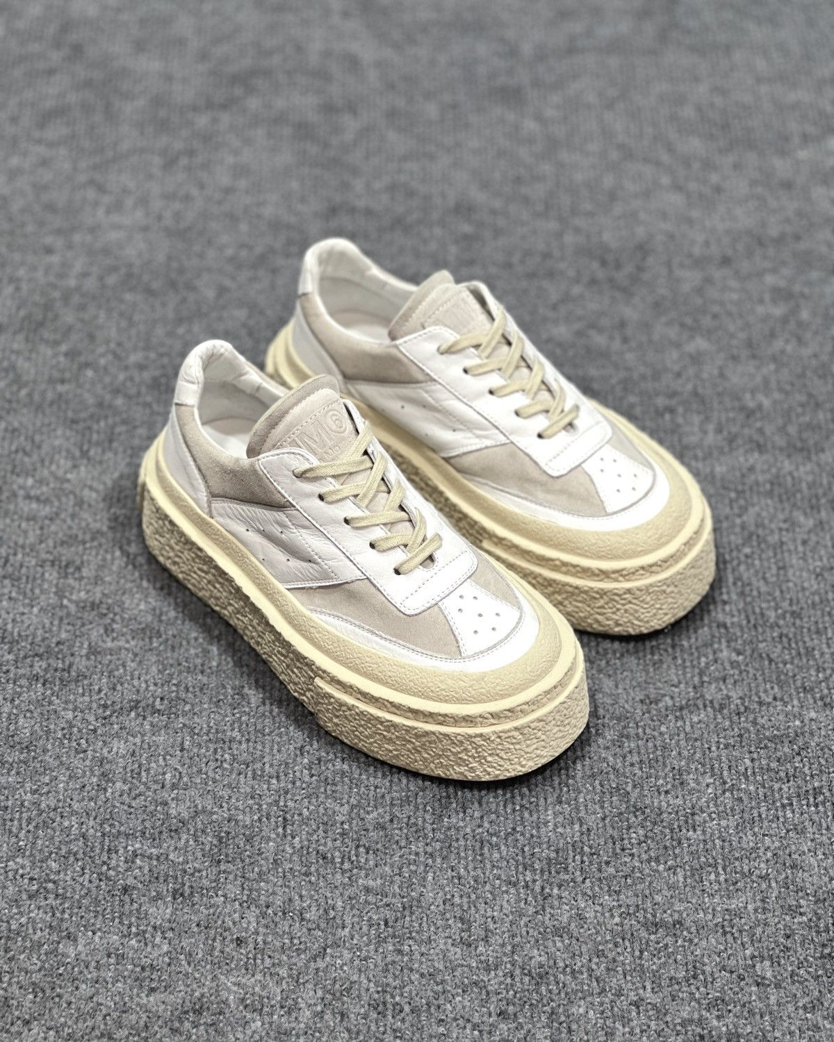 MM6 Maison Matgiela ss15 chunky flatform Size US 8 / IT 38 - 1 Thumbnail