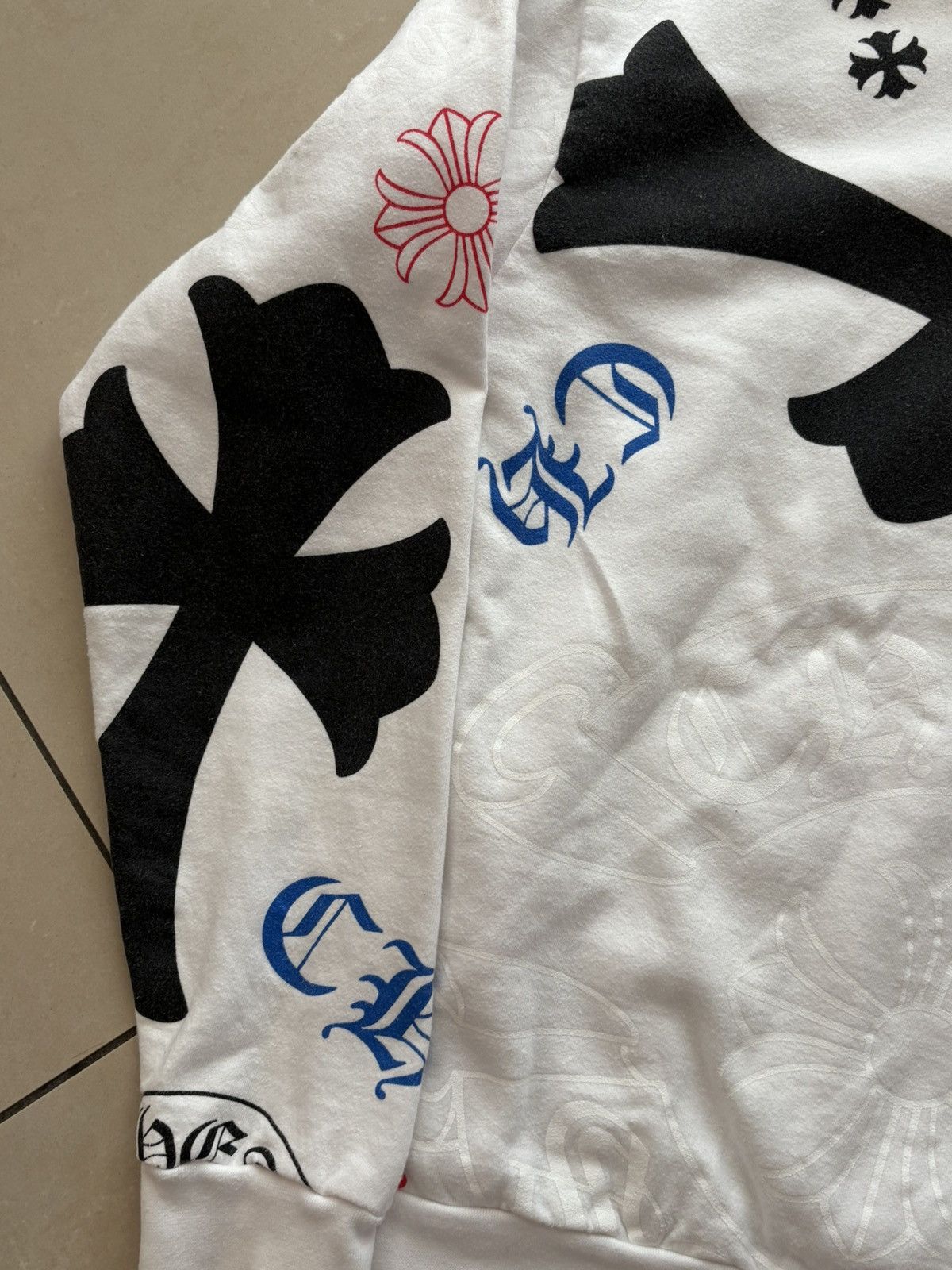 Chrome Hearts Chrome Hearts stencil hoodie Size US S / EU 44-46 / 1 - 11 Thumbnail