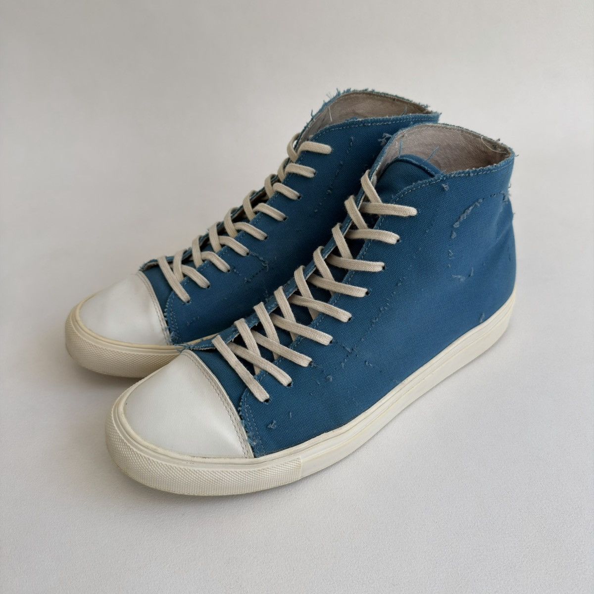 Maison Margiela S/S 08 ‘Deconstructed’ Canvas Sneakers Size US 10 / EU 43 - 11 Thumbnail