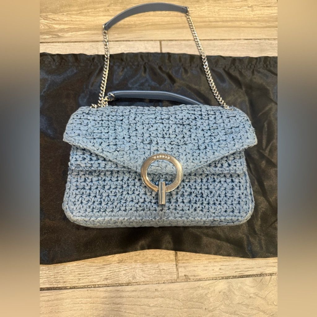 Sandro Sandro YZA Raffia Shoulder Bag Size ONE SIZE - 7 Thumbnail