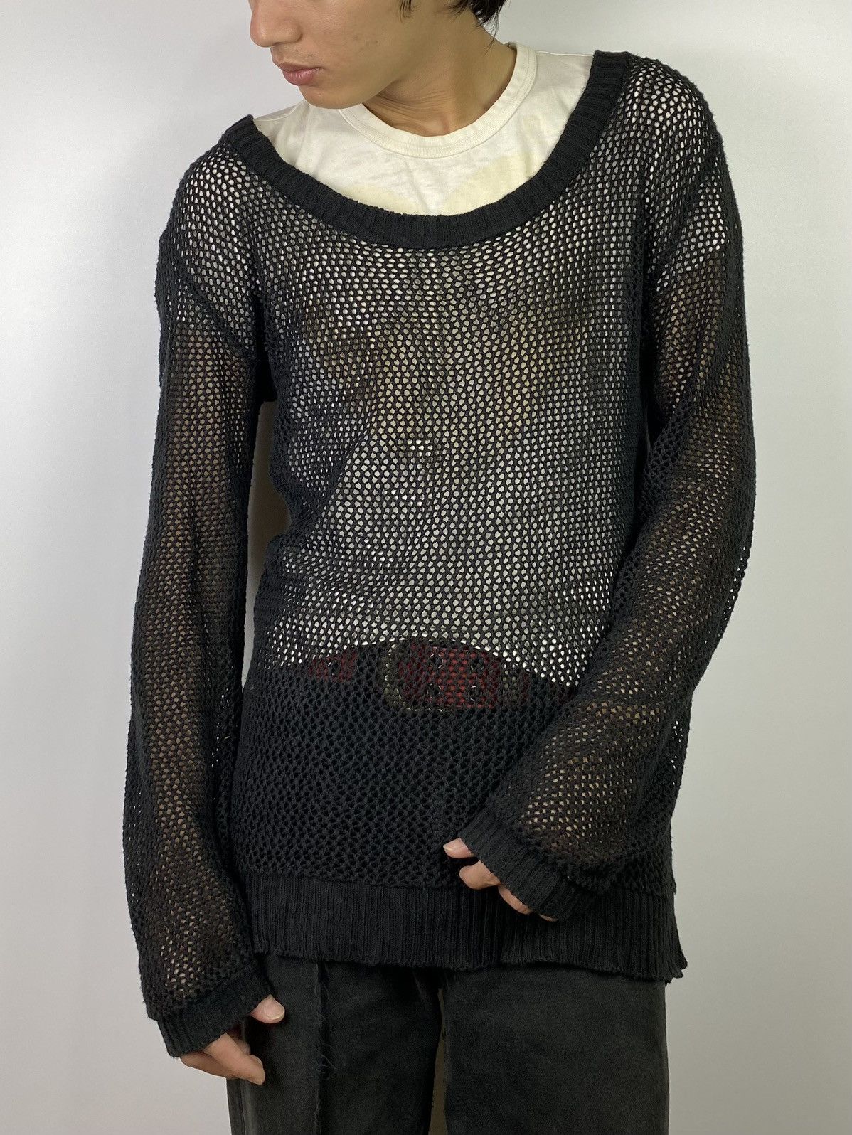 14th Addiction × If Six Was Nine × Japanese Brand crazy gothic fishnet knit lip service generation Size US M / EU 48-50 / 2 - 5 Thumbnail