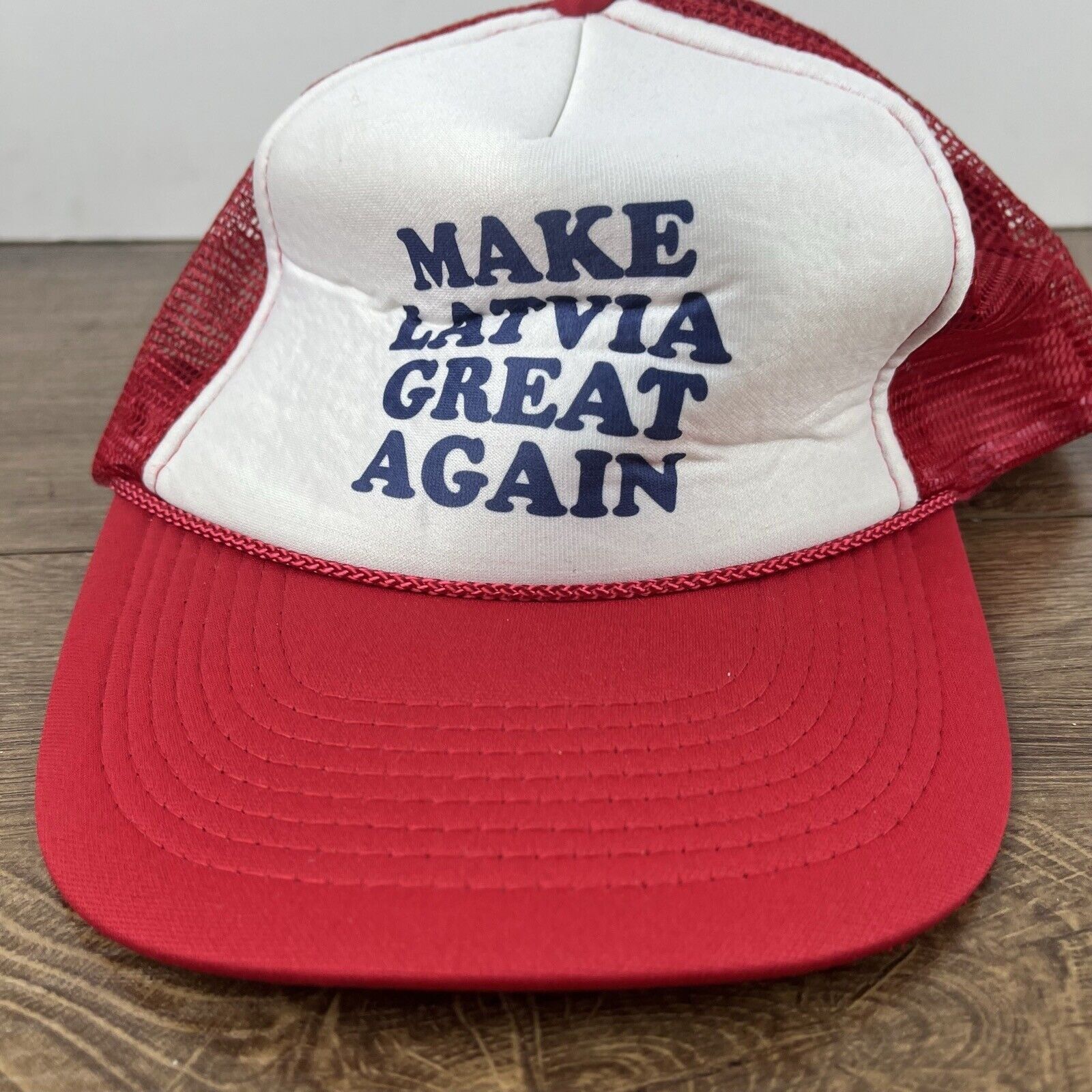 Other Latvia Hat Make Latvia Great Again Hat Adjustable Hat Red Ha Size ONE SIZE - 6 Thumbnail