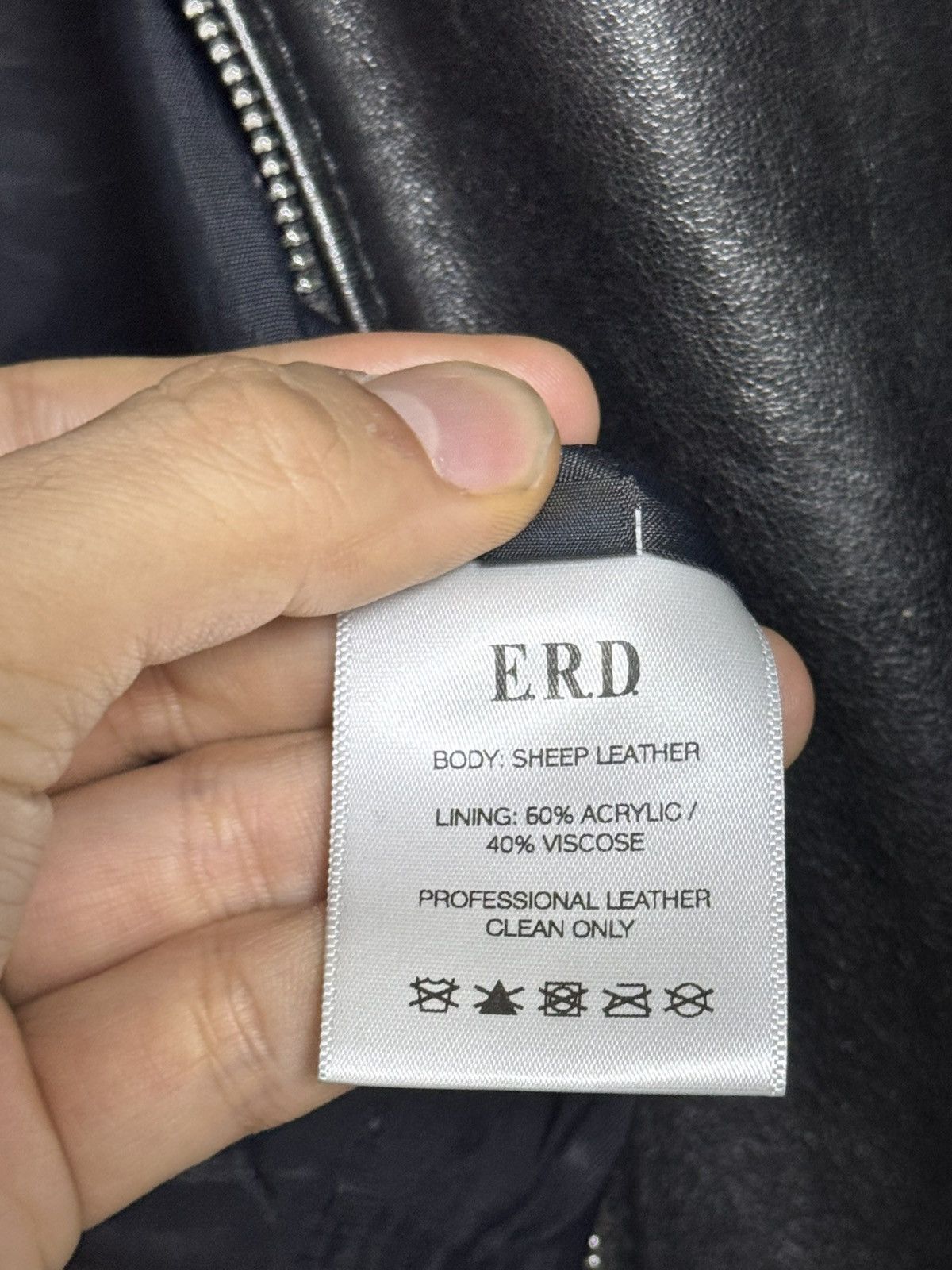 Enfants Riches Deprimes ERD himalayan junkie leather jacket Size US M / EU 48-50 / 2 - 14 Thumbnail