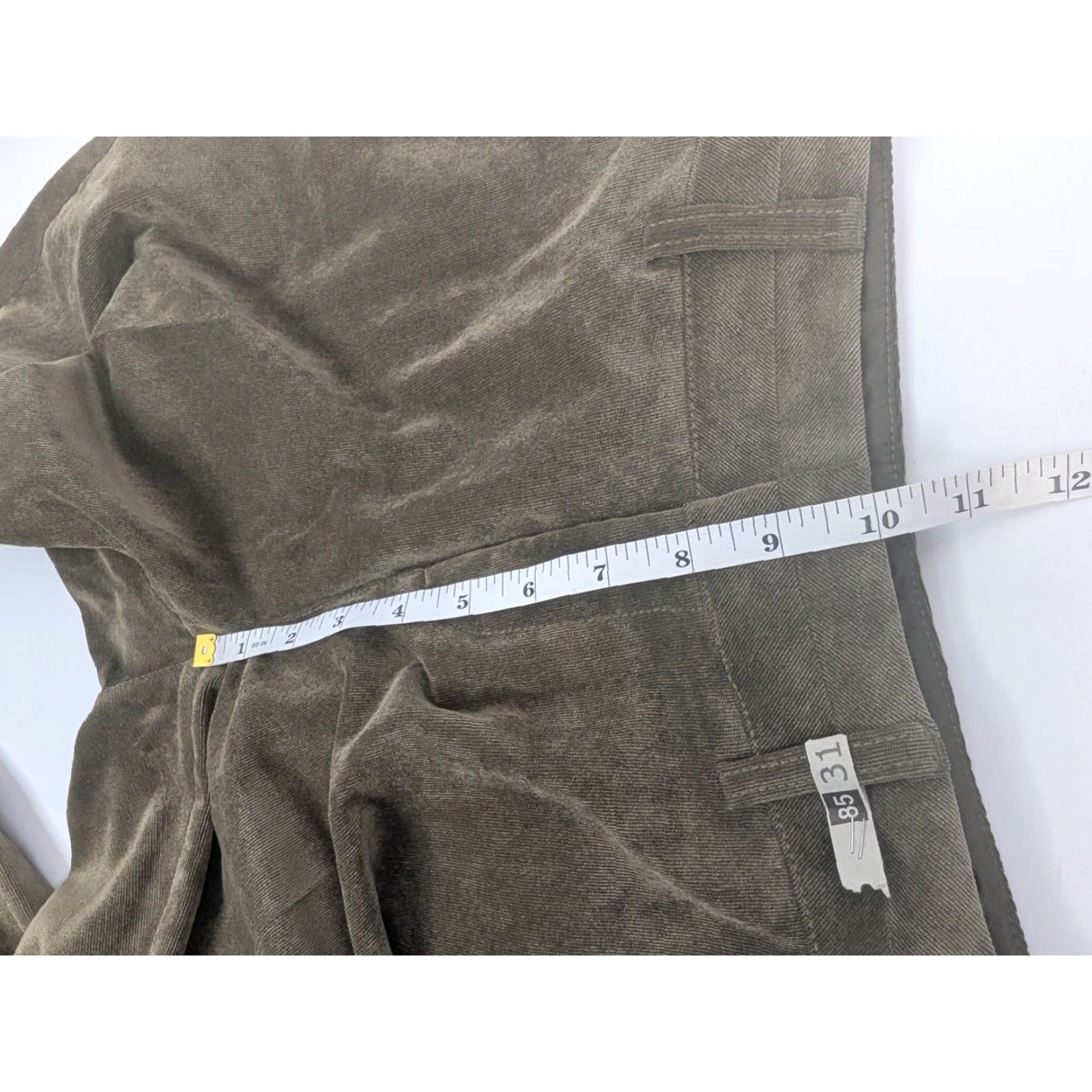 Coldwater Creek Coldwater Creek Womens Whisper Corduroy Tousers Pants Size 4 Olive Green Size 27" / US 4 / IT 40 - 7 Thumbnail