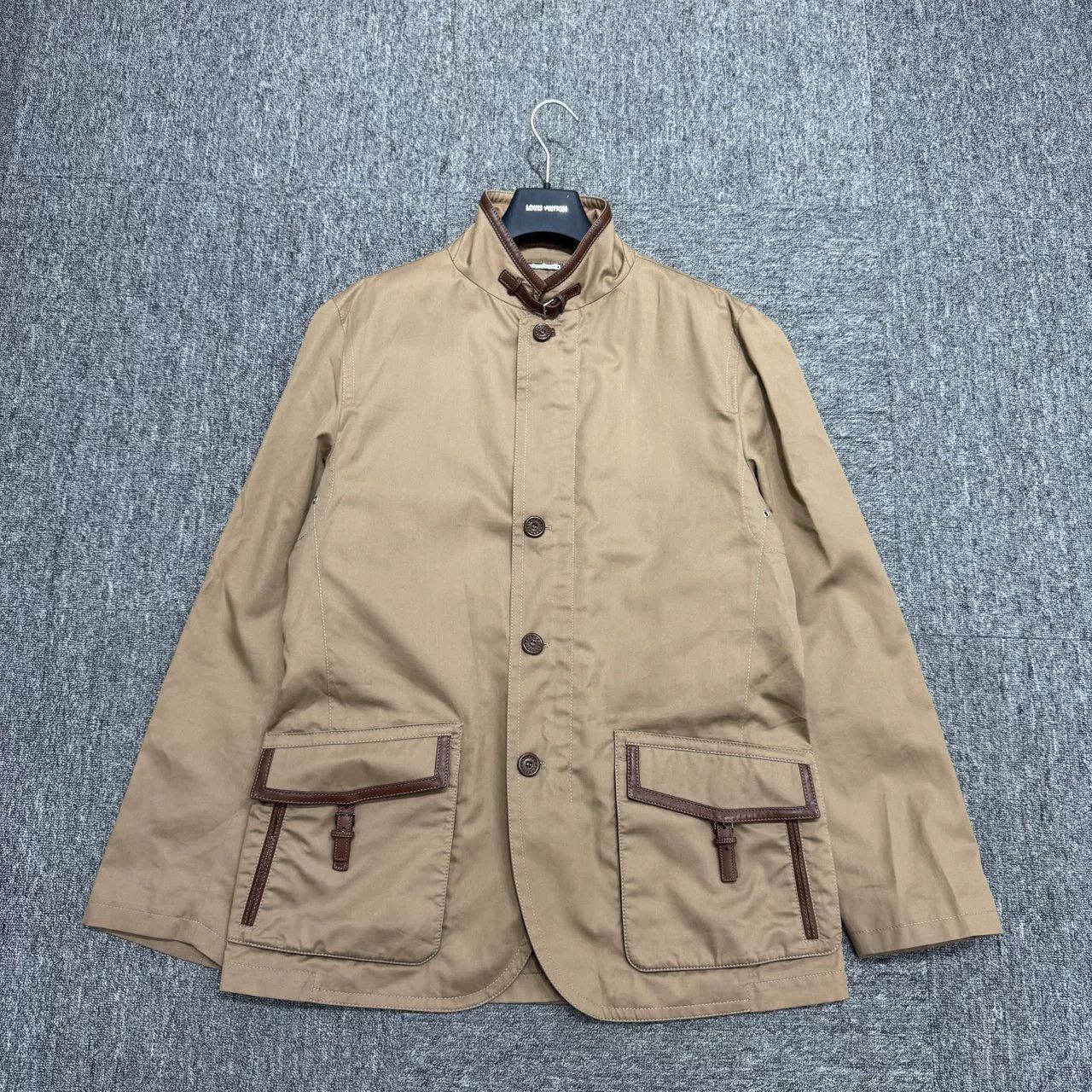 Ermenegildo Zegna ermenegildo zegna windbreaker coat in beige. Size US XXL / EU 58 / 5 - 1 Thumbnail