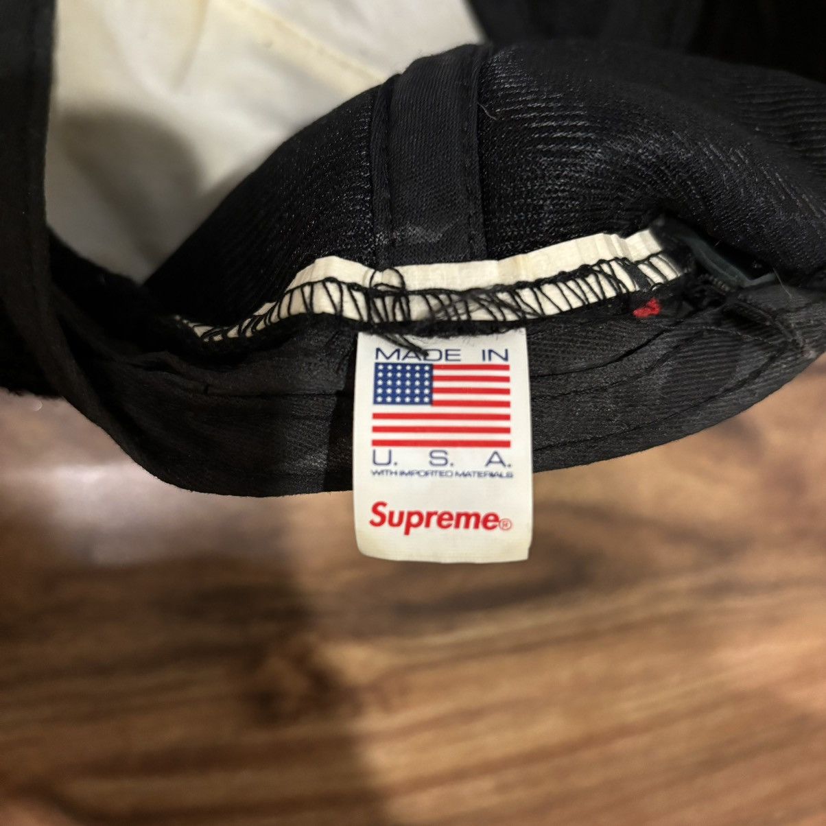 Supreme Supreme Wool S Logo 6-Panel Hat Size ONE SIZE - 6 Thumbnail