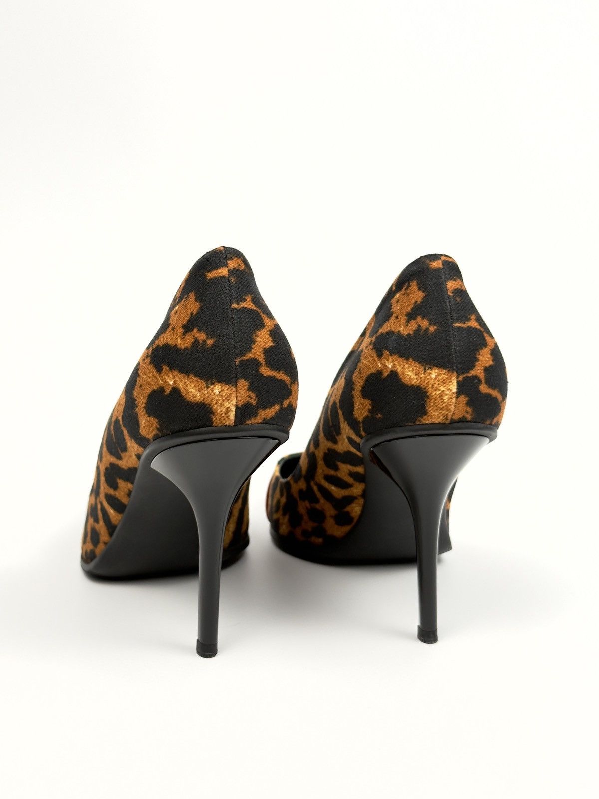 Dior 💖 Dior Iconic F/W 2004 by John Galliano Leopard Heels Pumps Size US 8.5 / IT 38.5 - 13 Thumbnail