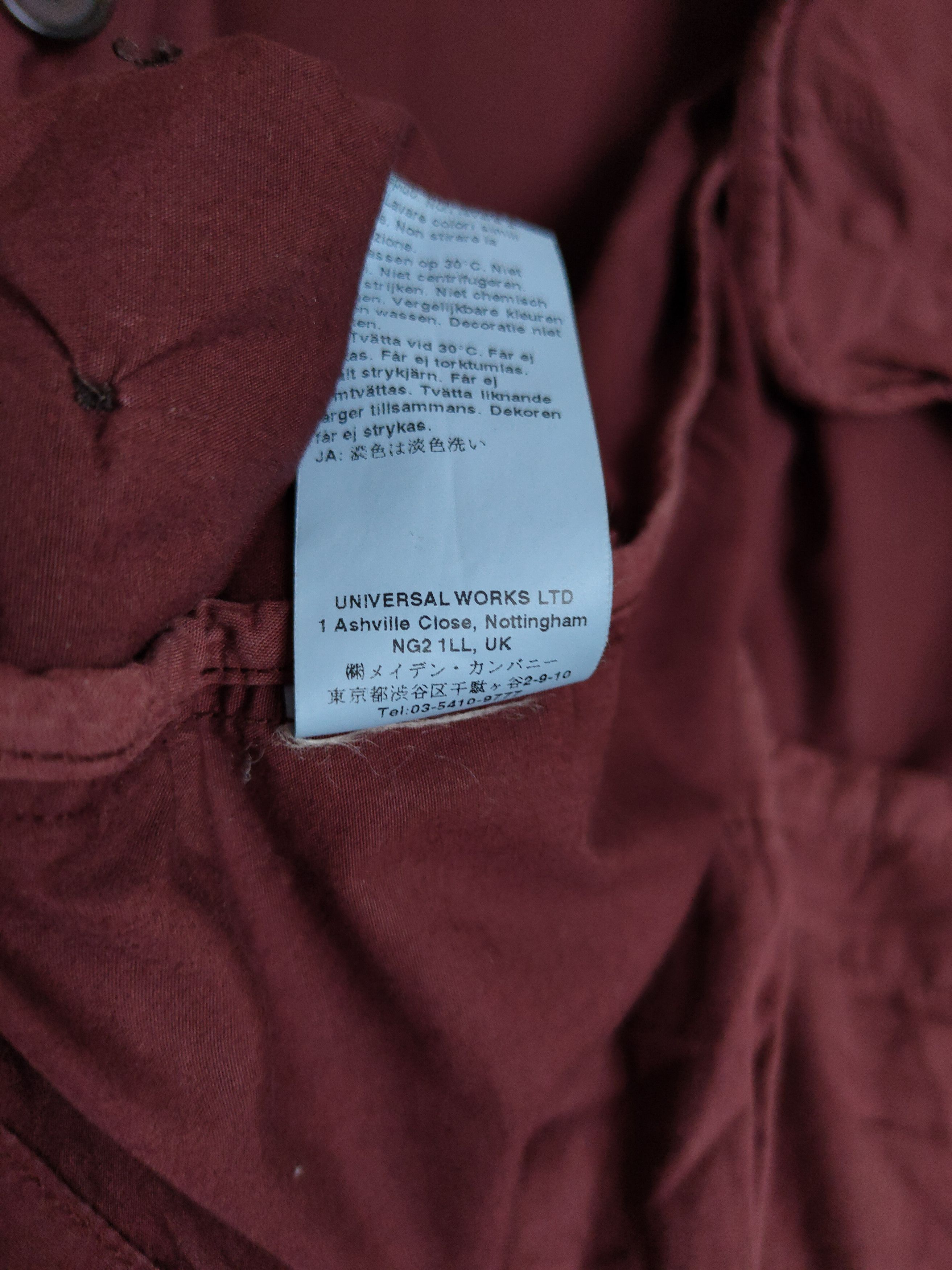 Universal Works Universal Works overshot light jacket shirt Universal Works Size US M / EU 48-50 / 2 - 7 Thumbnail