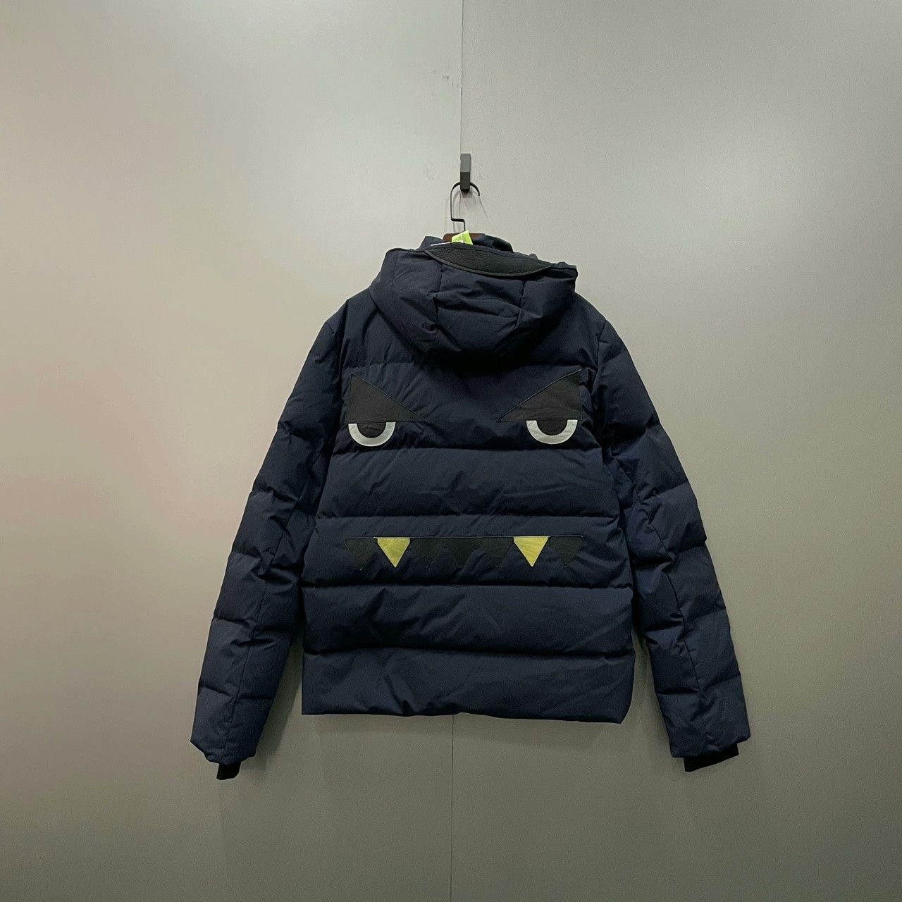 Fendi FENDI Navy Monster Back Down Jacket Size US M / EU 48-50 / 2 - 2 Thumbnail