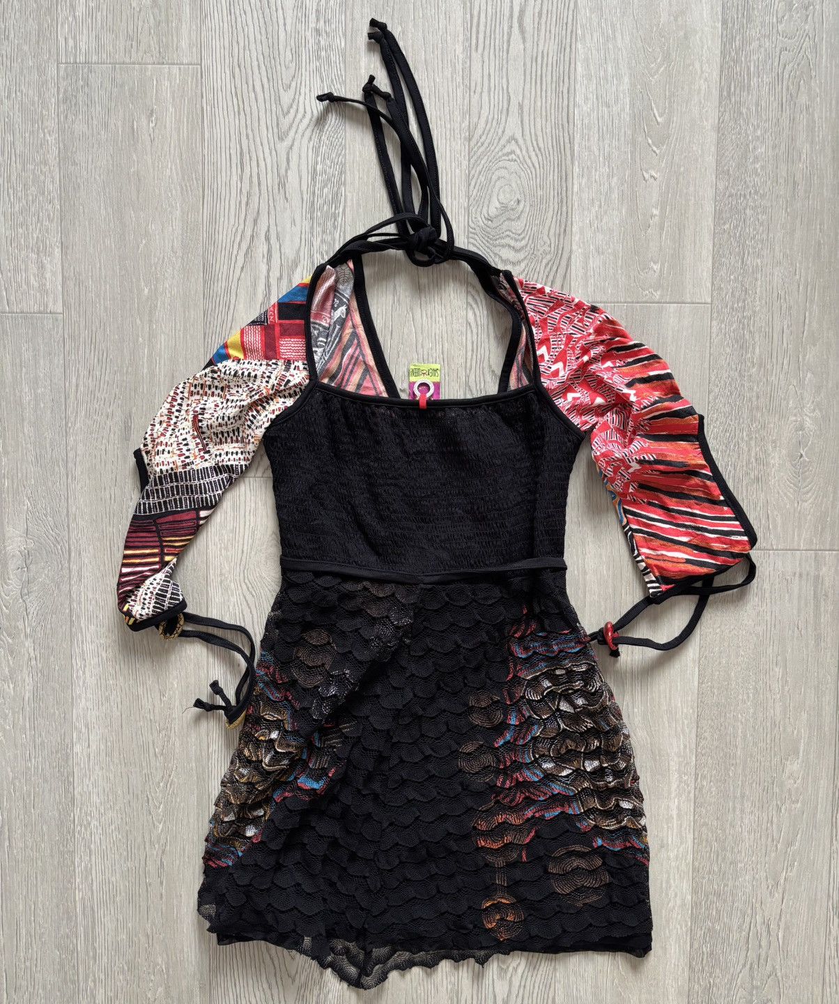 Designer Archive Save The Queen Tunic Dress Top Size L / US 10 / IT 46 - 4 Thumbnail