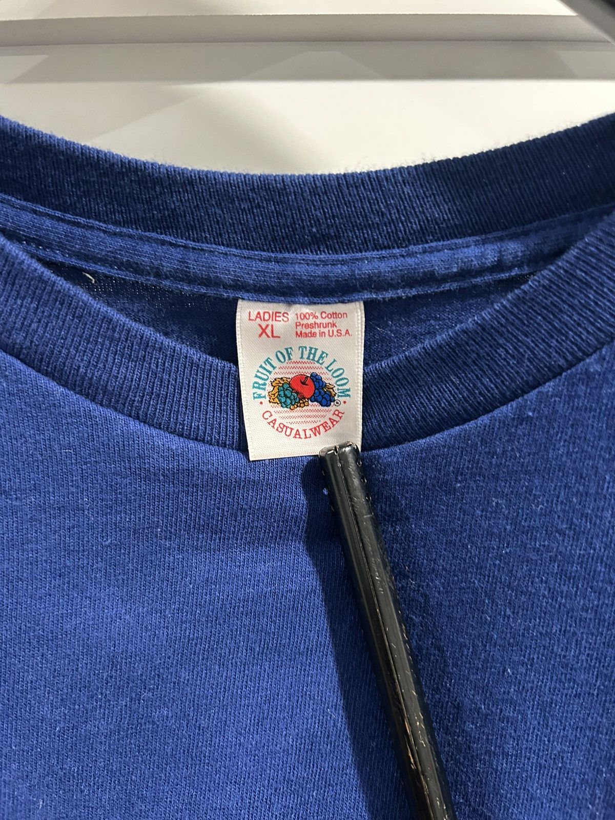 Fruit Of The Loom Vintage Fruit of the Loom Blank Made in USA Single Stitch Size US L / EU 52-54 / 3 - 2 Thumbnail