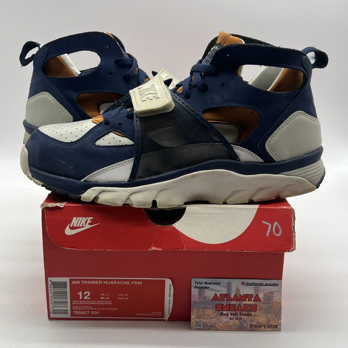 Nike Air trainer huarache medecine ball Size US 12 / EU 45 - 1 Thumbnail