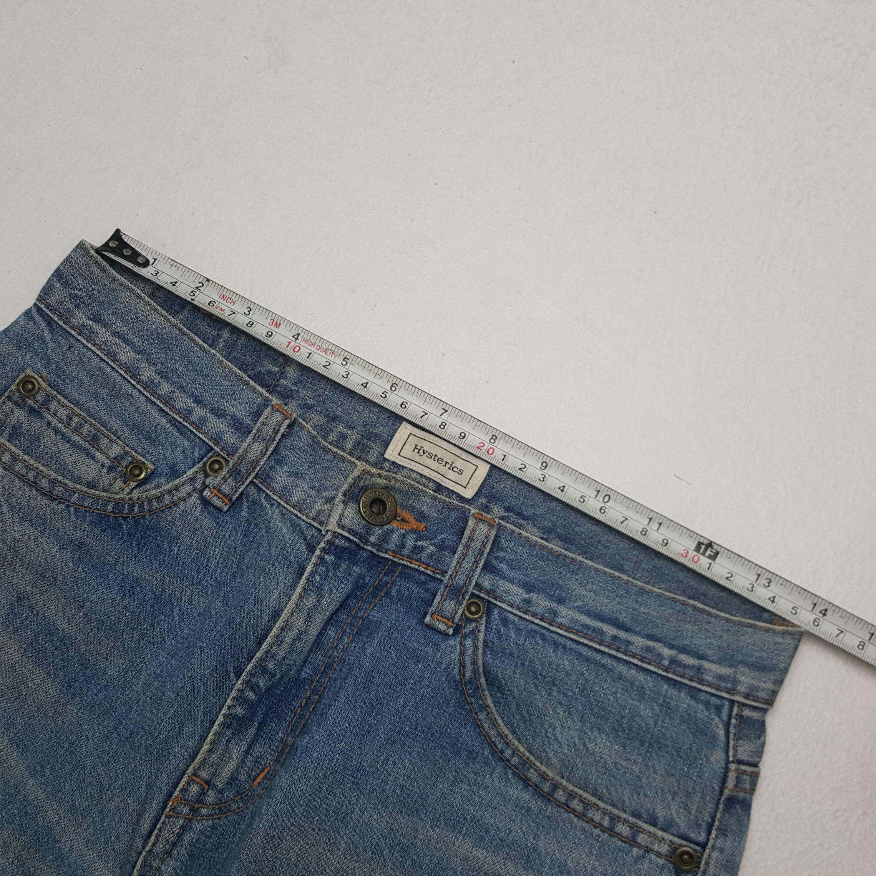 Hysteric Glamour × Japanese Brand × Vintage Vintage Hysteric Glamour Japanese Brand Denim Jeans Size 27" / US 4 / IT 40 - 9 Thumbnail