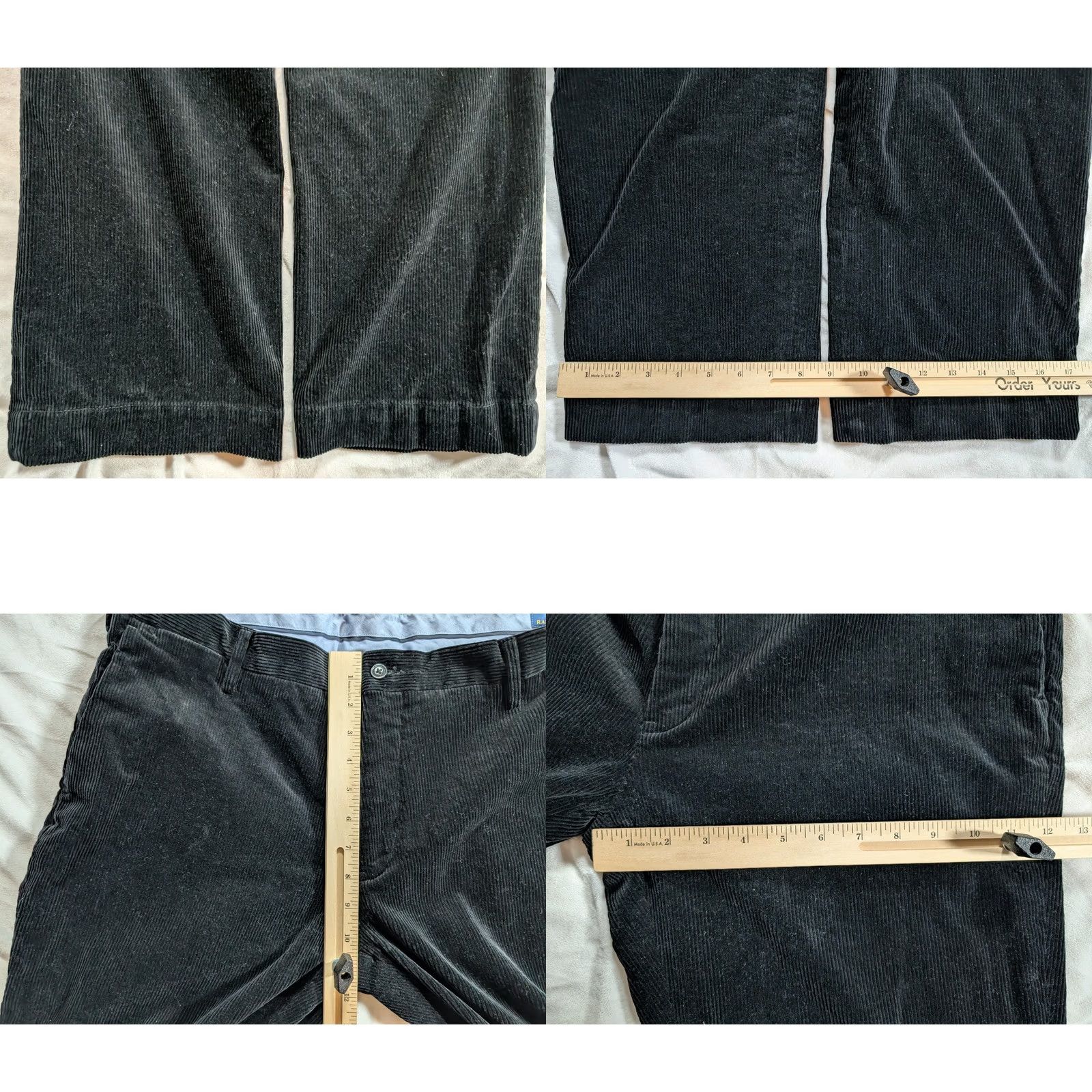 Polo Ralph Lauren Polo Ralph Lauren Black Corduroy Pants Chino Classic Fit 38x32 Polo Ralph Lauren Men Pants Regular Black Corduroy Chino Classic Fit 38 Black Mens Size US M / EU 48-50 / 2 - 8 Thumbnail